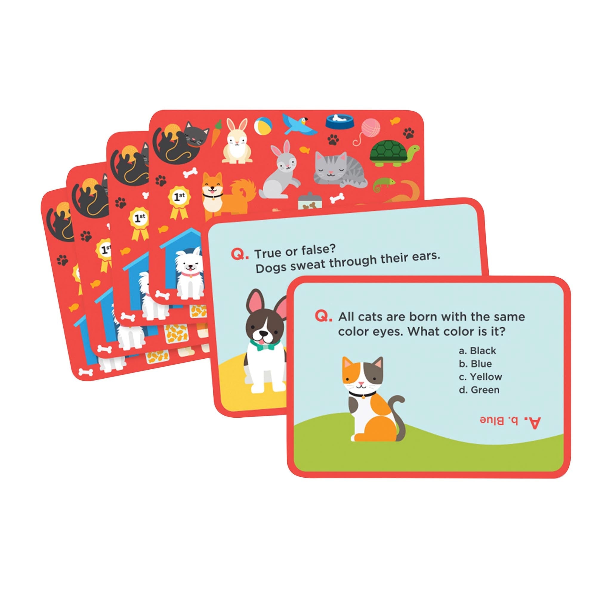 Petit Collage Trivia Cards - Pets Toys Not specified 