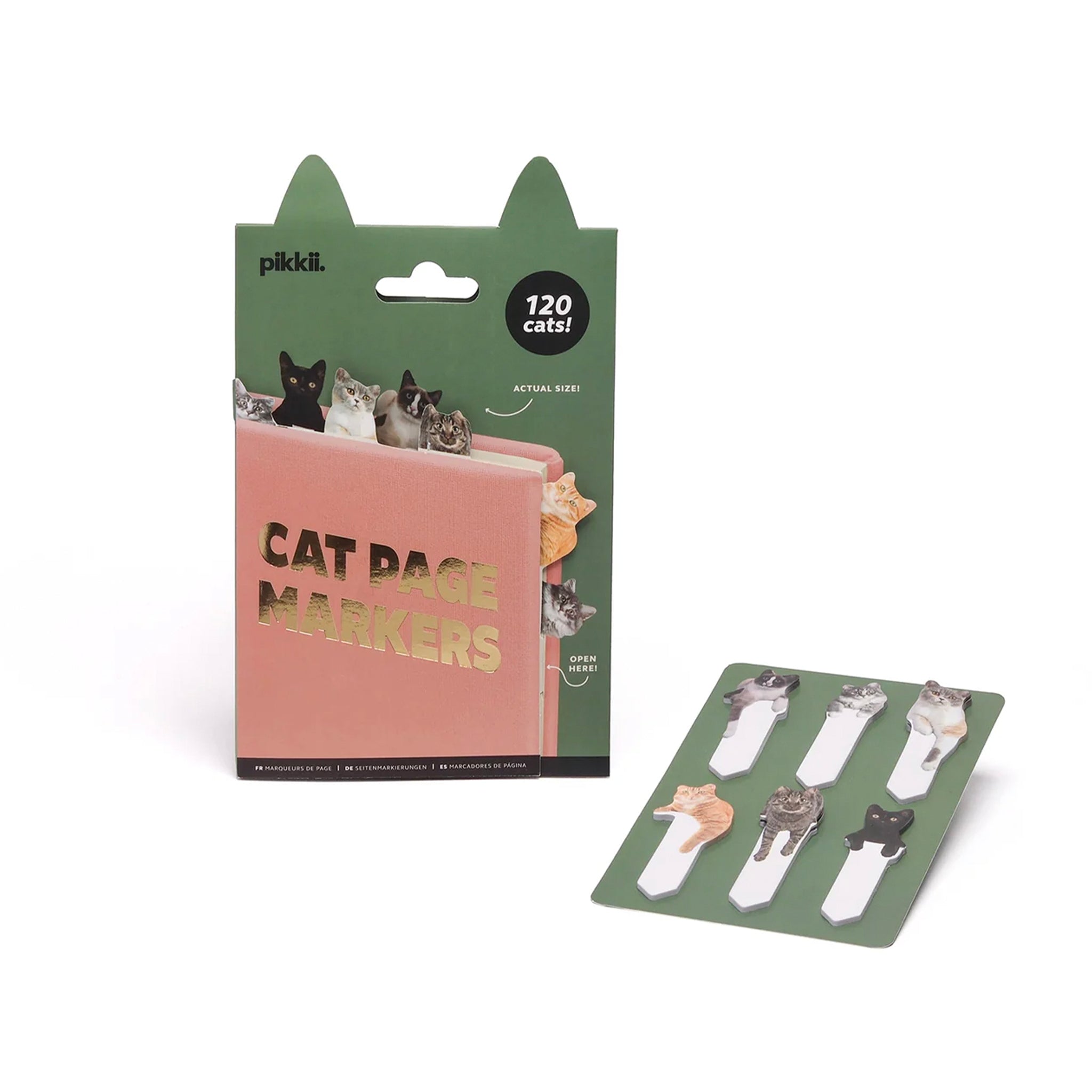 Pikkii Page Markers - Cat