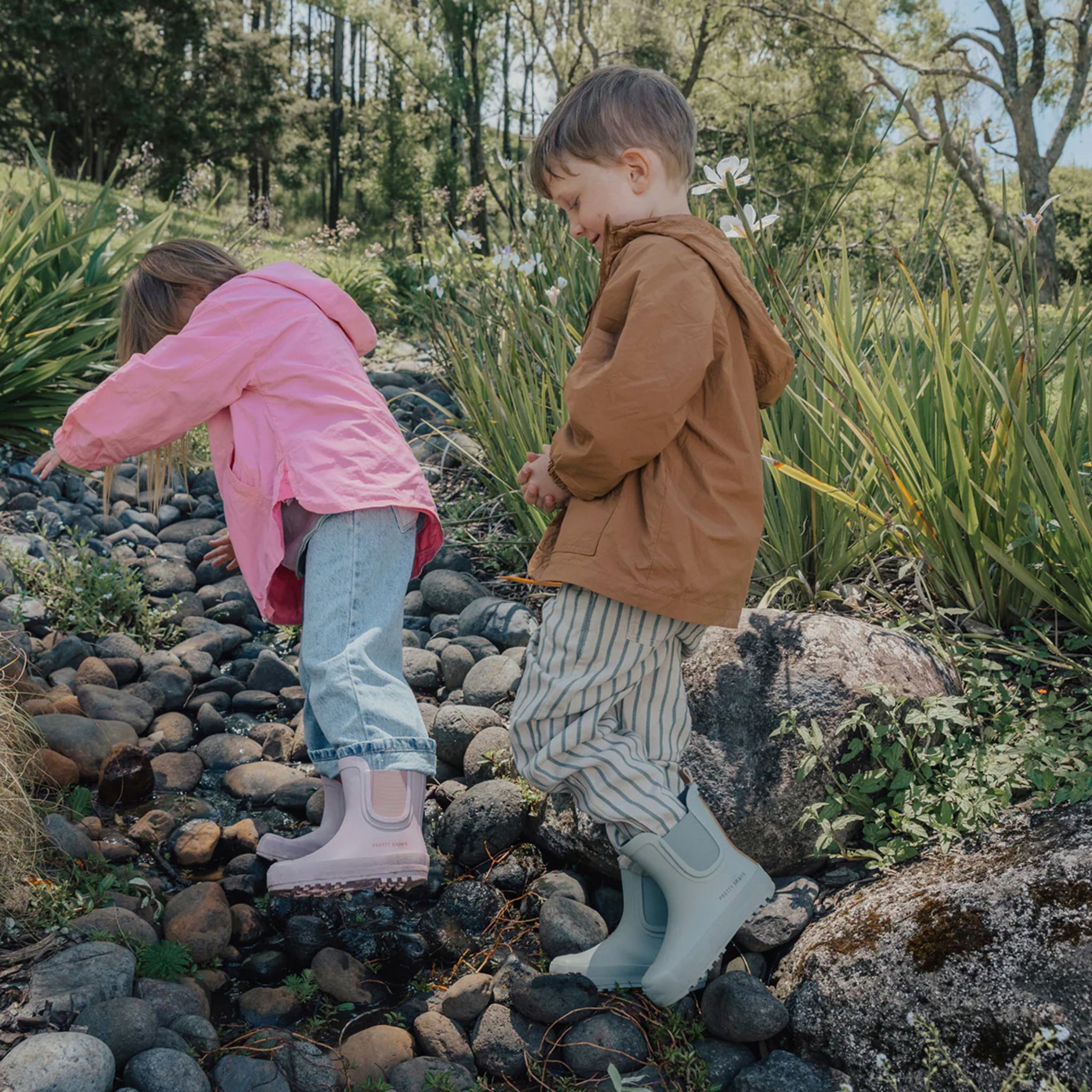 Pretty Brave Puddle Boot - Sage