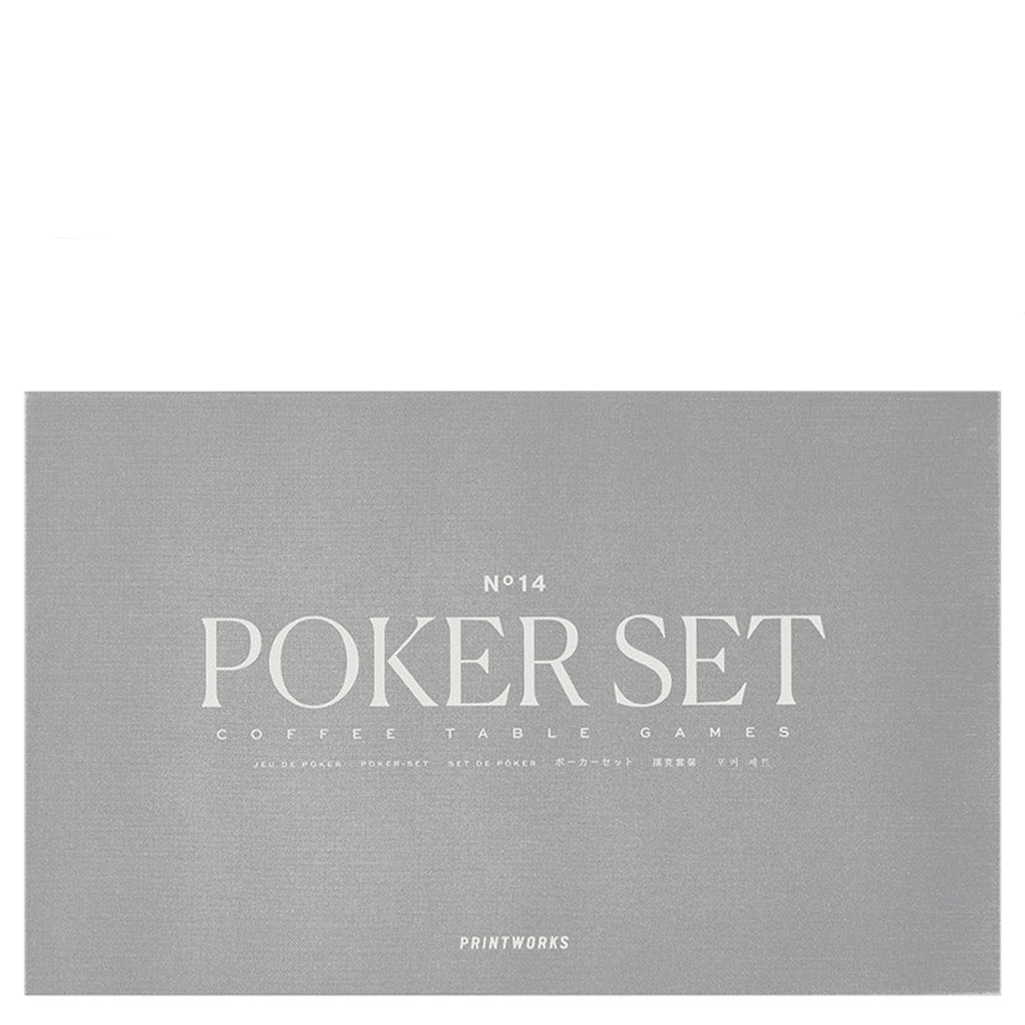 Printworks Classic Games Poker Set