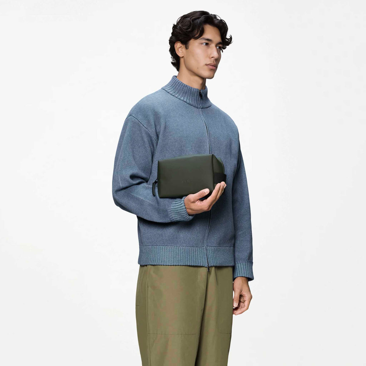 Rains Wash Bag Small - Green