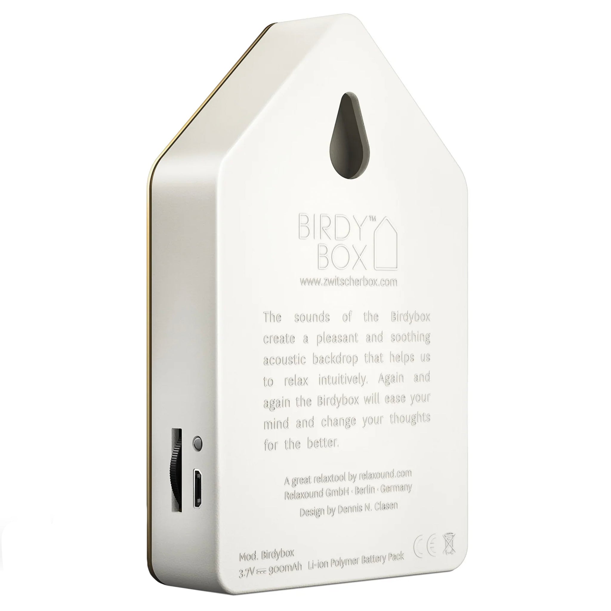 Relaxound Birdybox - Golden Brass