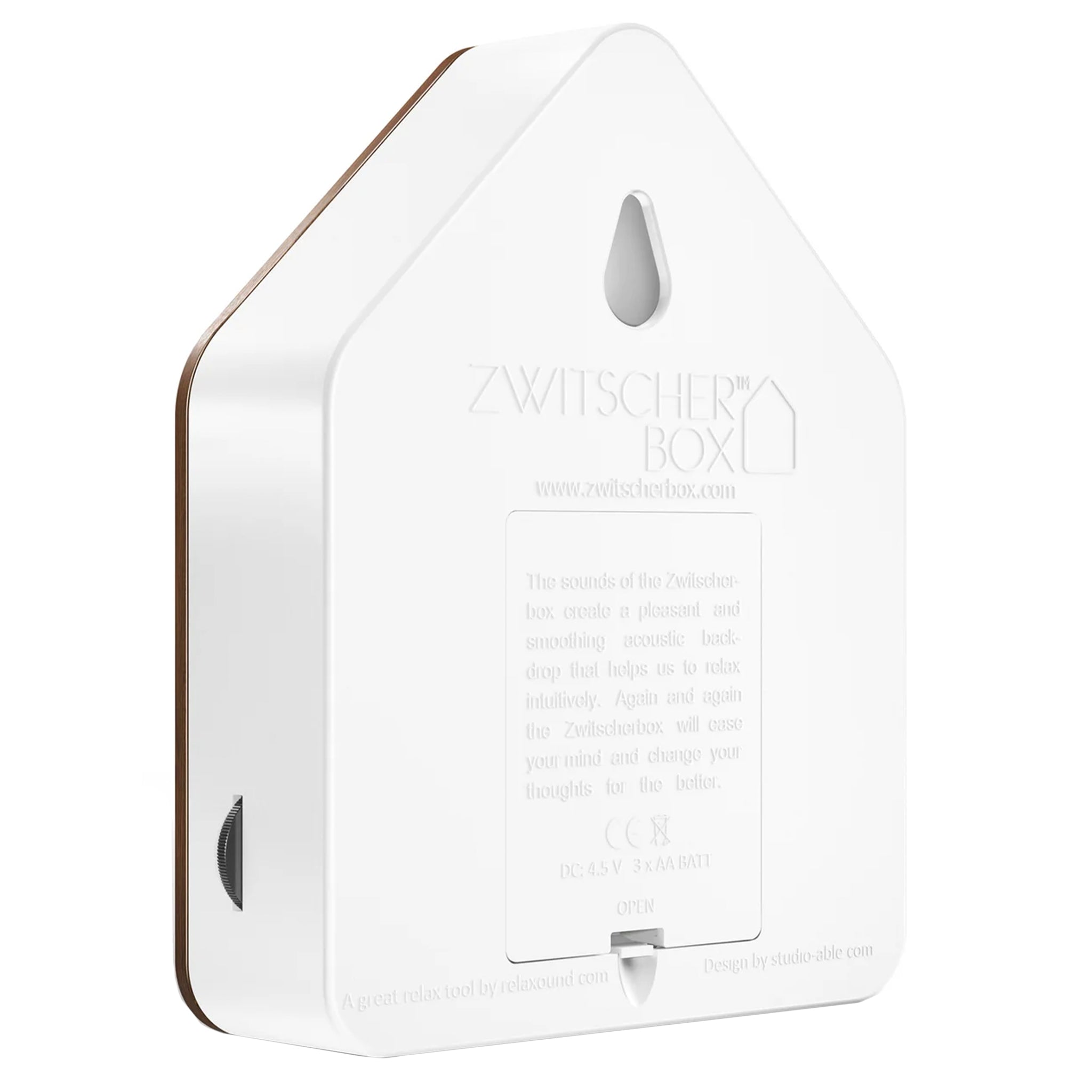 Relaxound Zwitscherbox Singing Bird Box - Oak