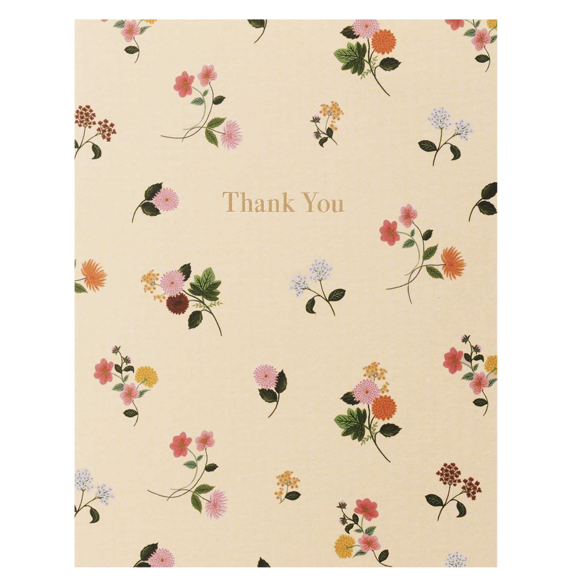 Rifle Paper Card - Ditsy Dahlia Thank You