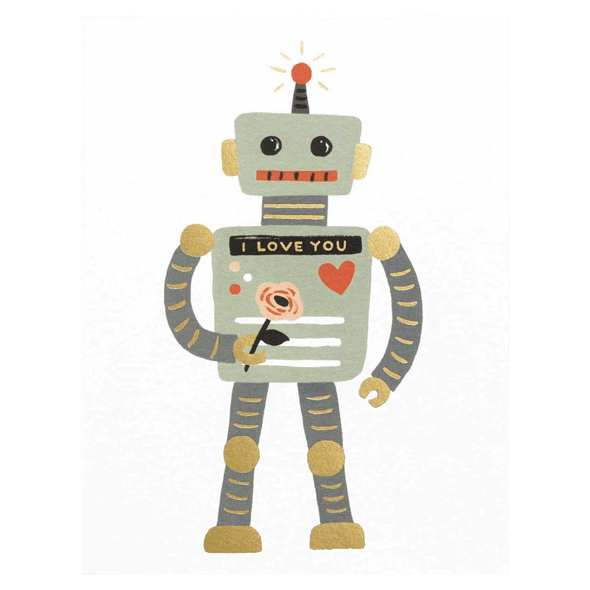 Rifle Paper US Card - Love Robot