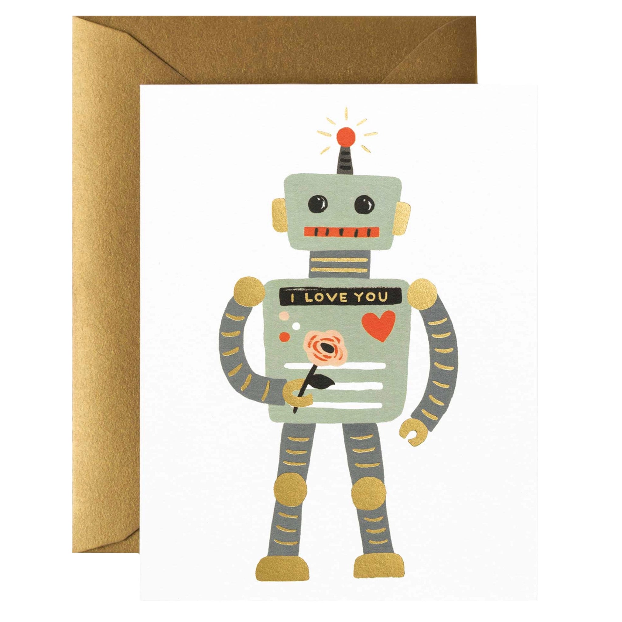 Rifle Paper US Card - Love Robot