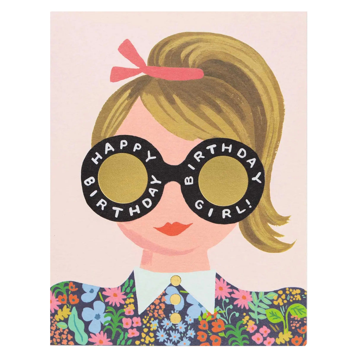 Rifle Paper US Card - Meadow Birthday Girl - Tea Pea Home