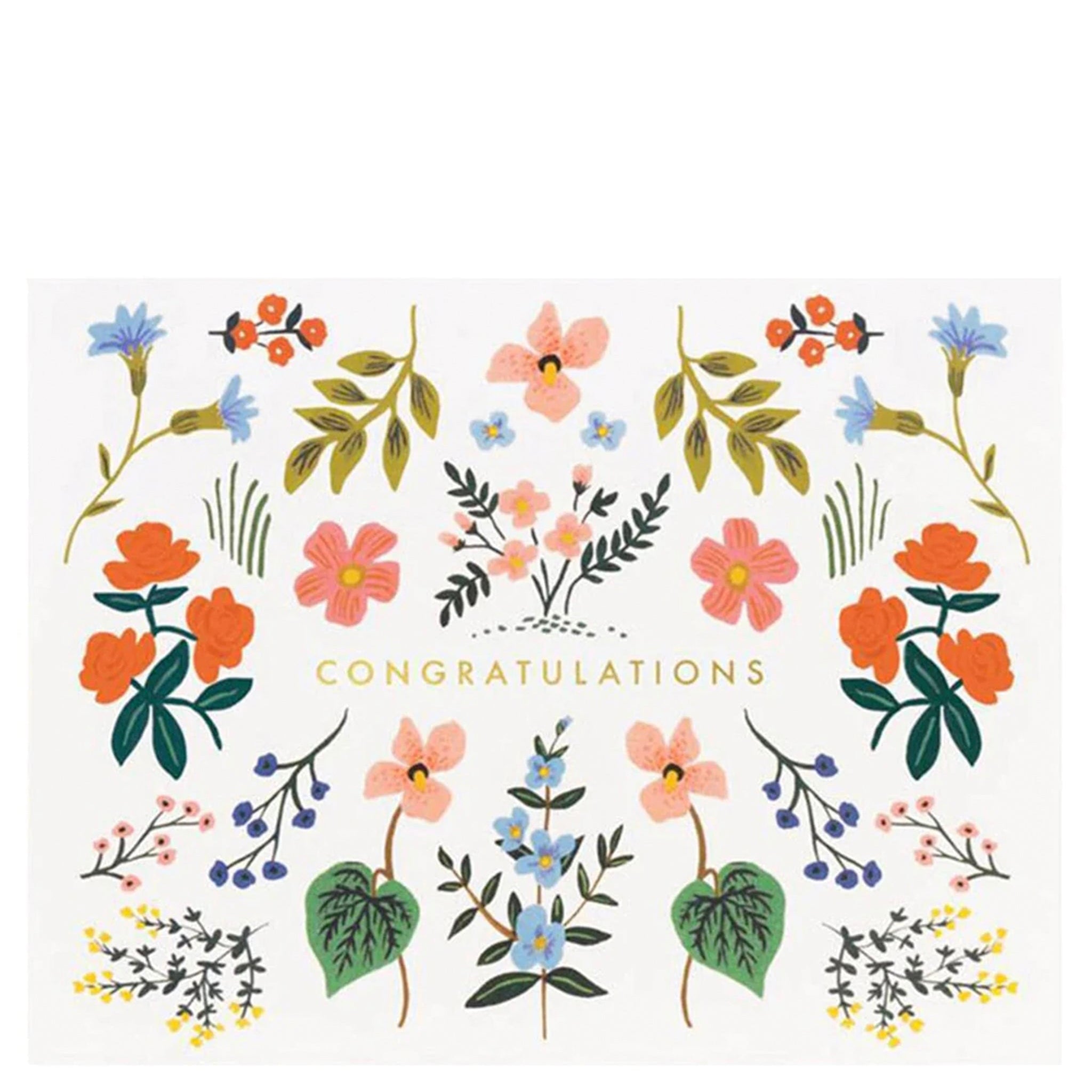 Rifle Paper US Card - Wildwood Congrats