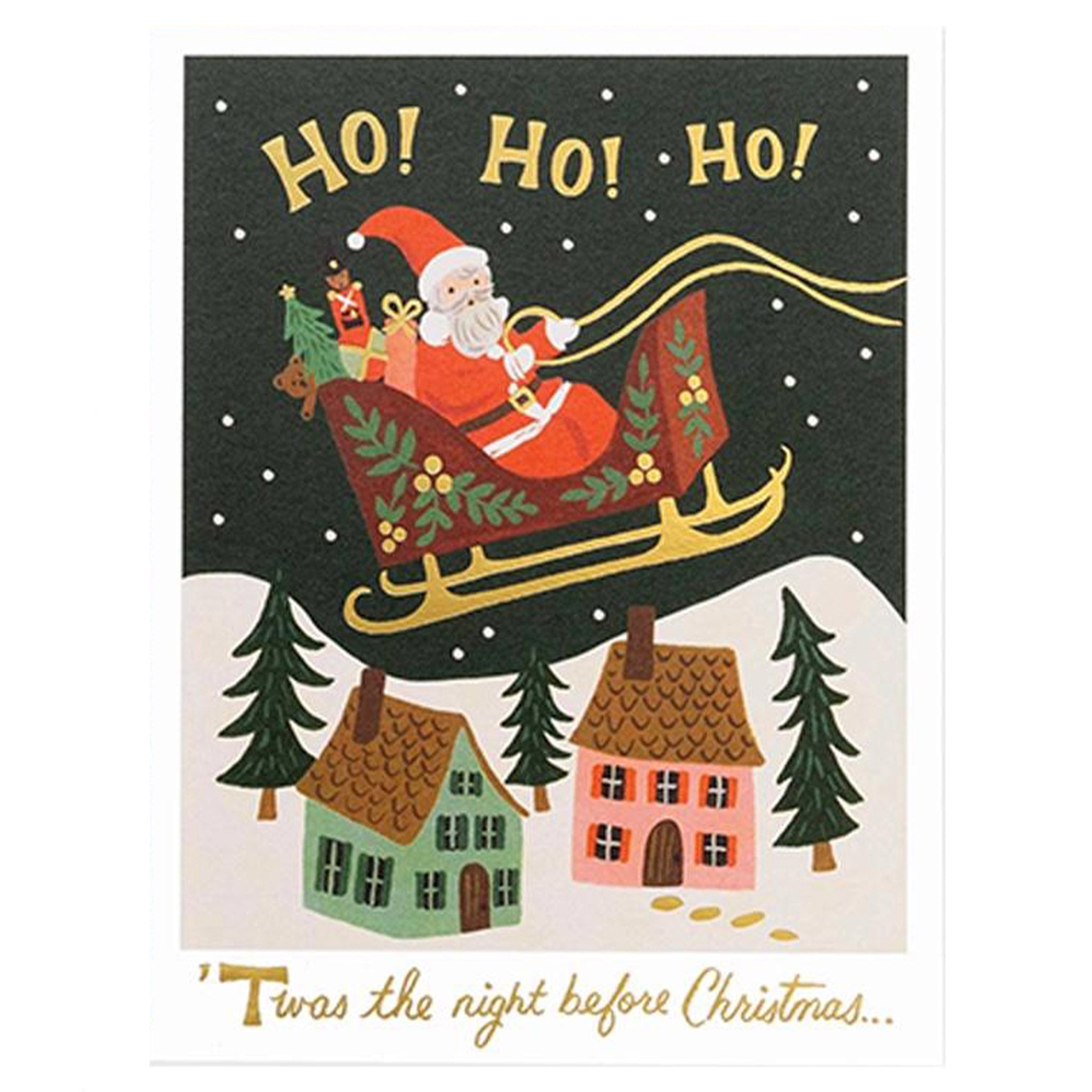 Rifle Paper US Christmas Card - Christmas Delivery - Tea Pea Home