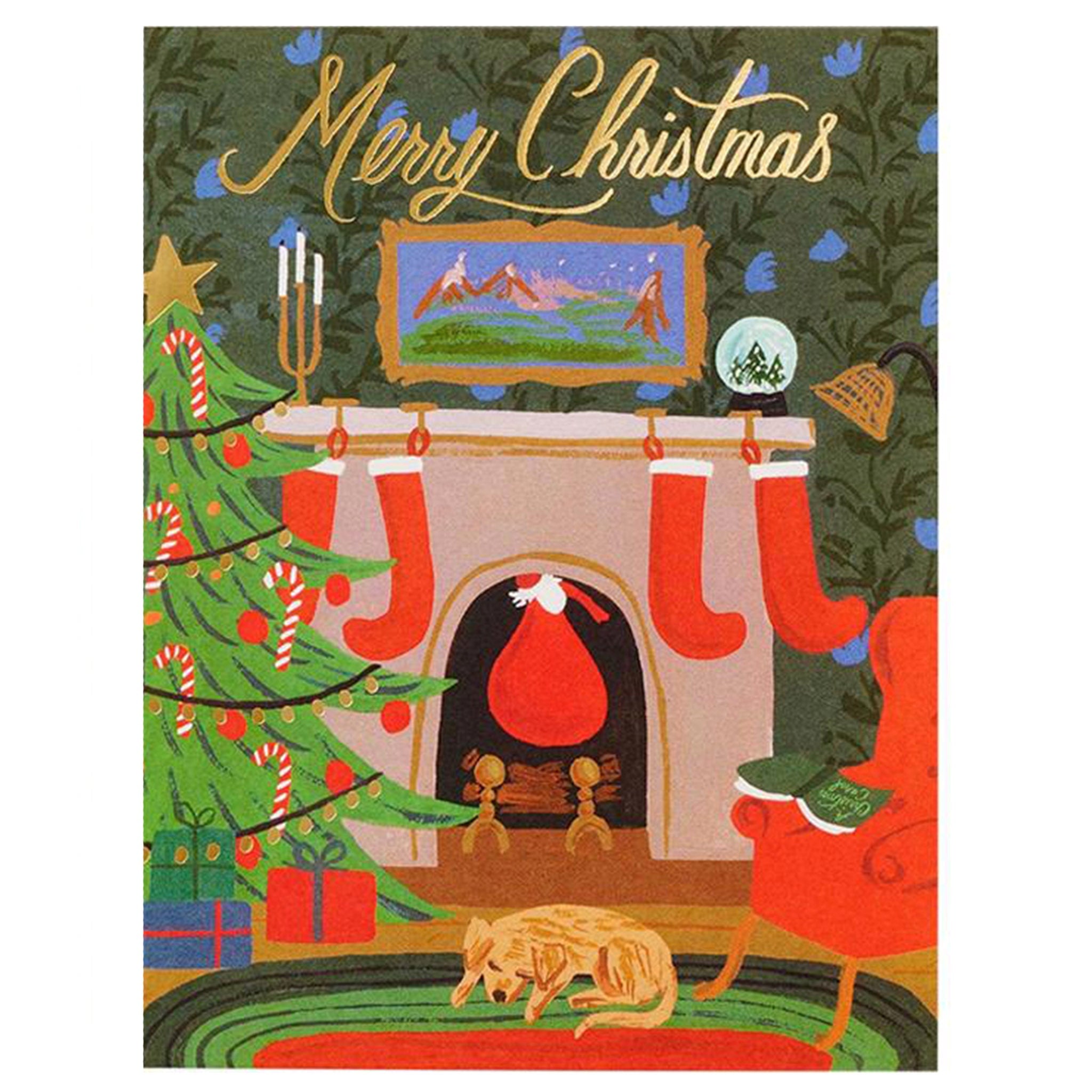 Rifle Paper US Christmas Card - Christmas Eve Scene - Tea Pea Home