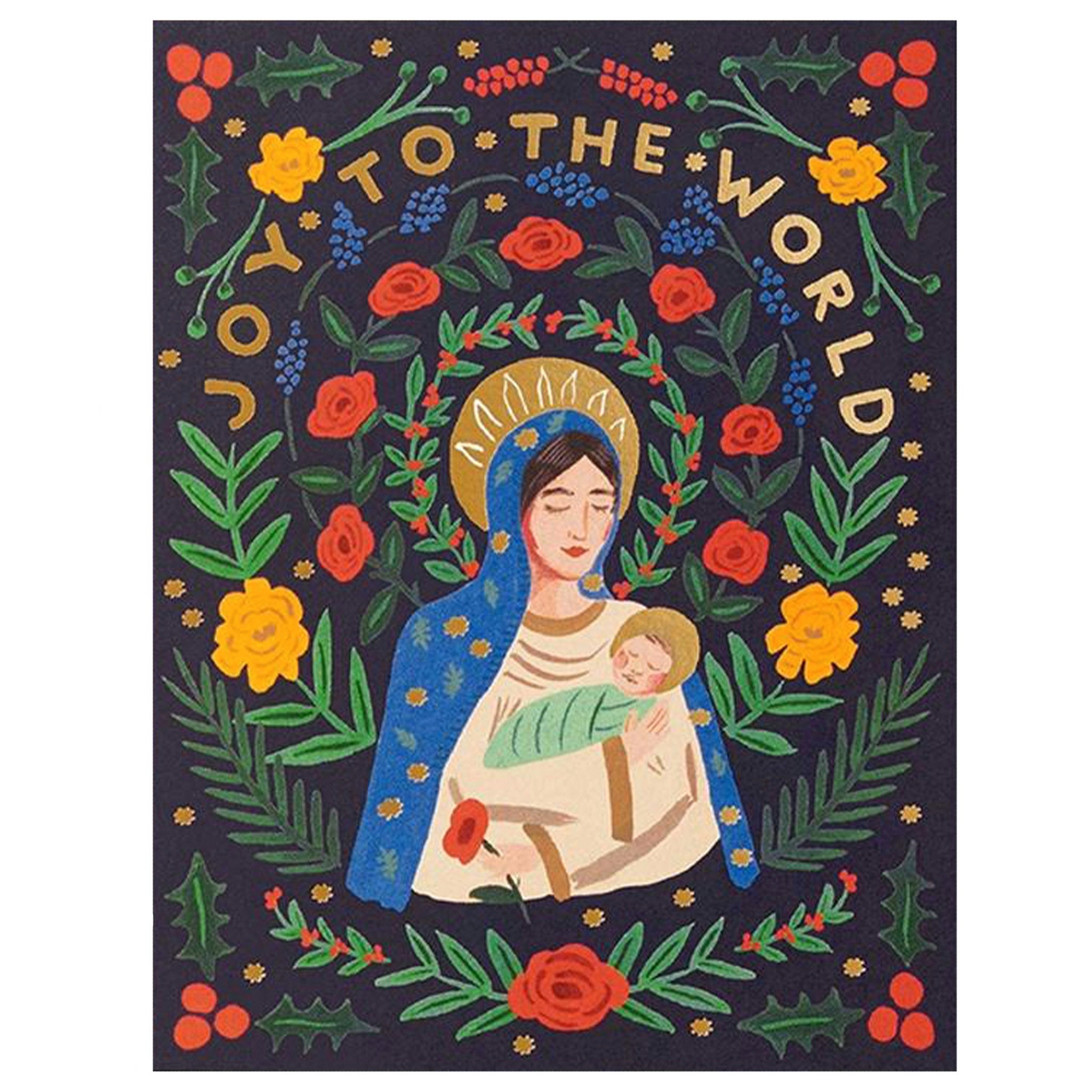 Rifle Paper US Christmas Card - Madonna & Child - Tea Pea Home