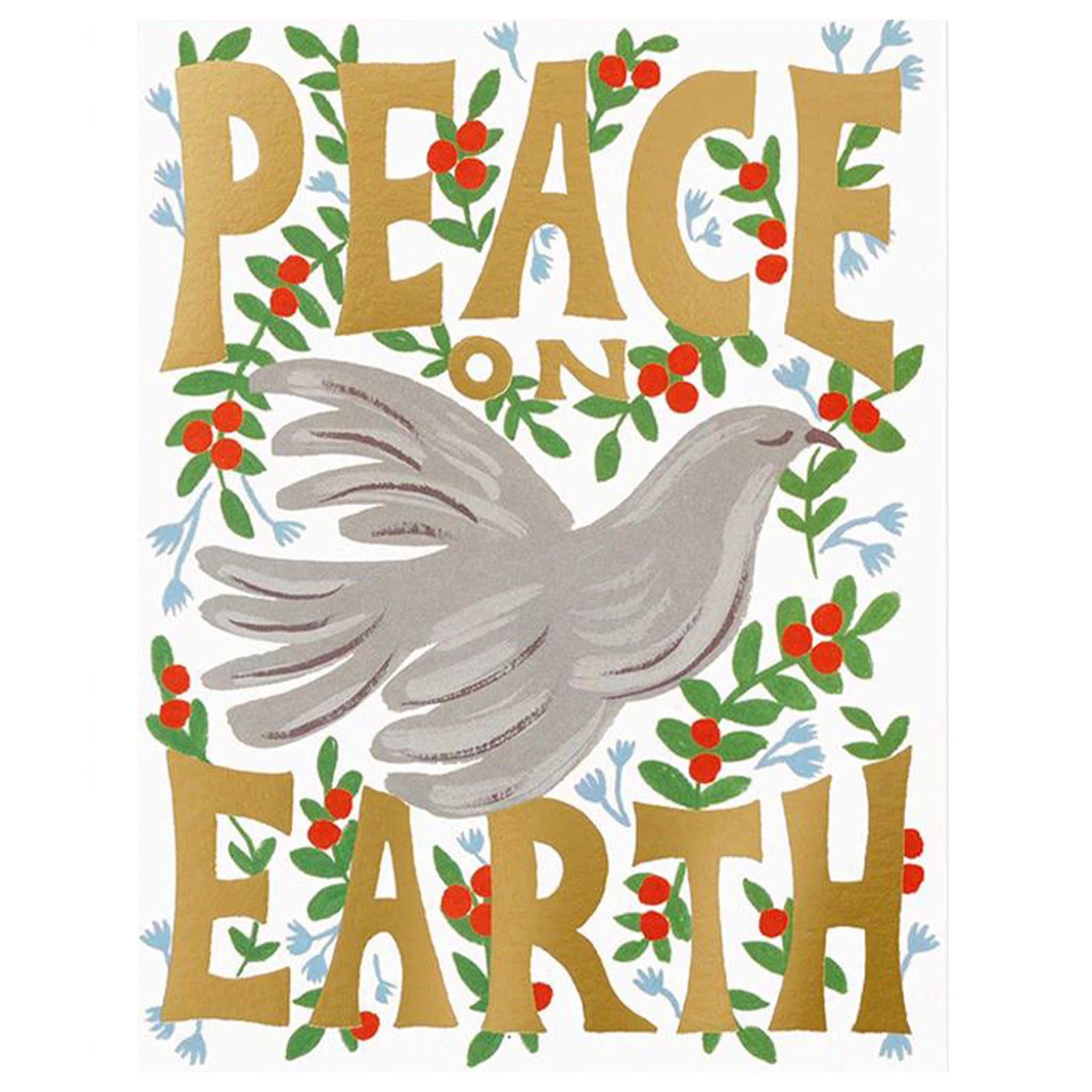 Rifle Paper US Christmas Card - Peace Dove - Tea Pea Home