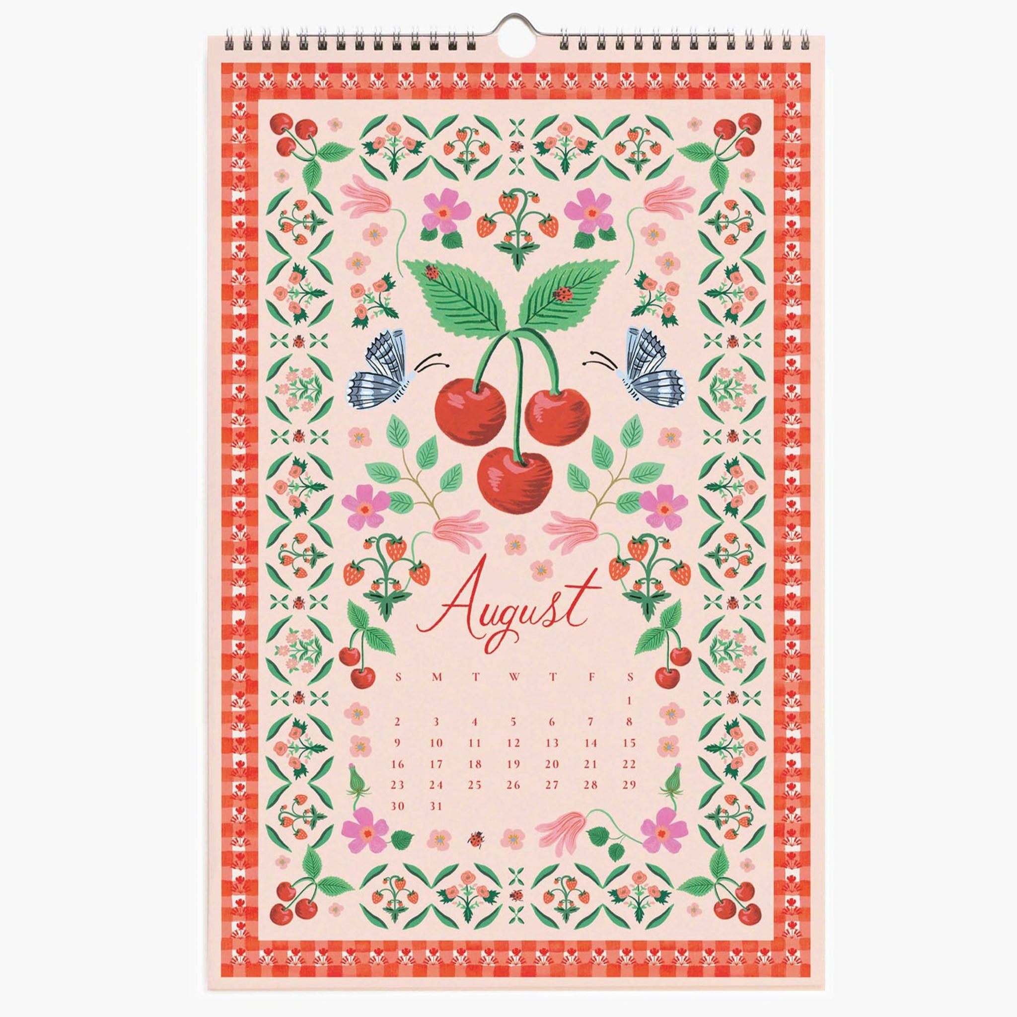 Rifle Paper 2026 Wall Calendar - Floral