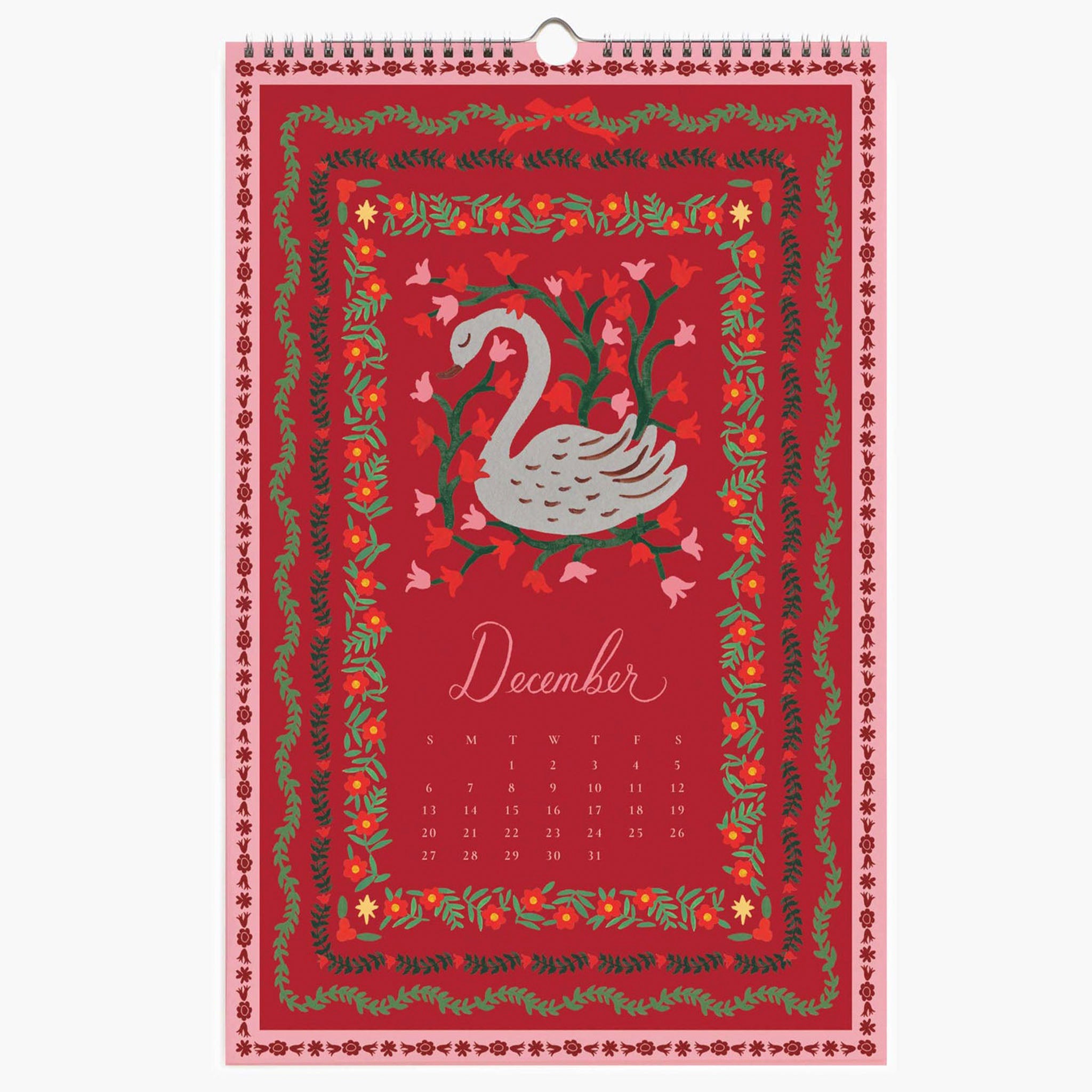 Rifle Paper 2026 Wall Calendar - Floral