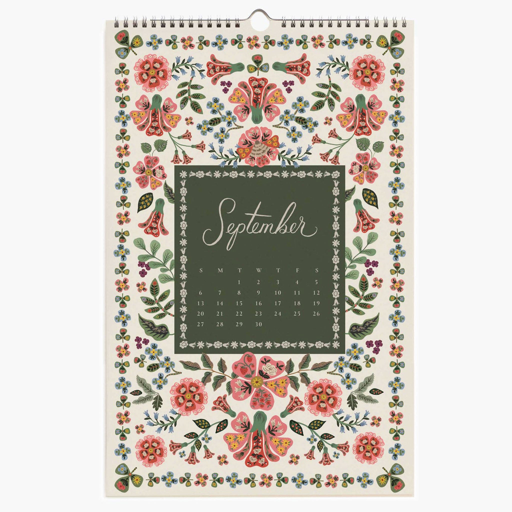 Rifle Paper 2026 Wall Calendar - Floral