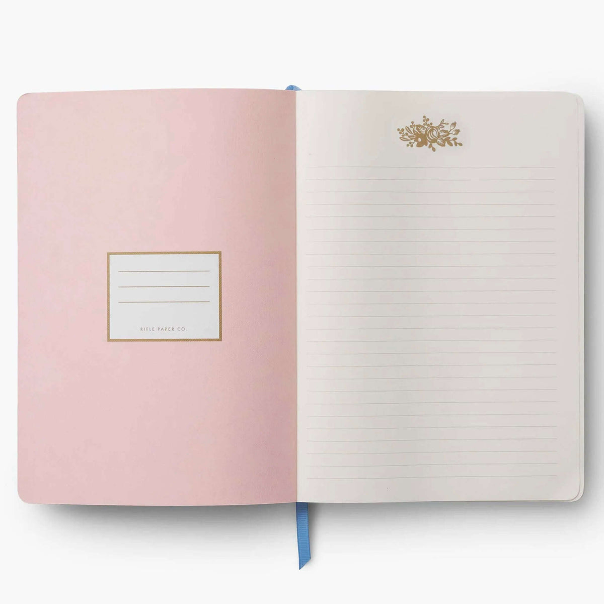 Rifle Paper Softcover Journal - Rosa | Spiral Notebook | Tea Pea