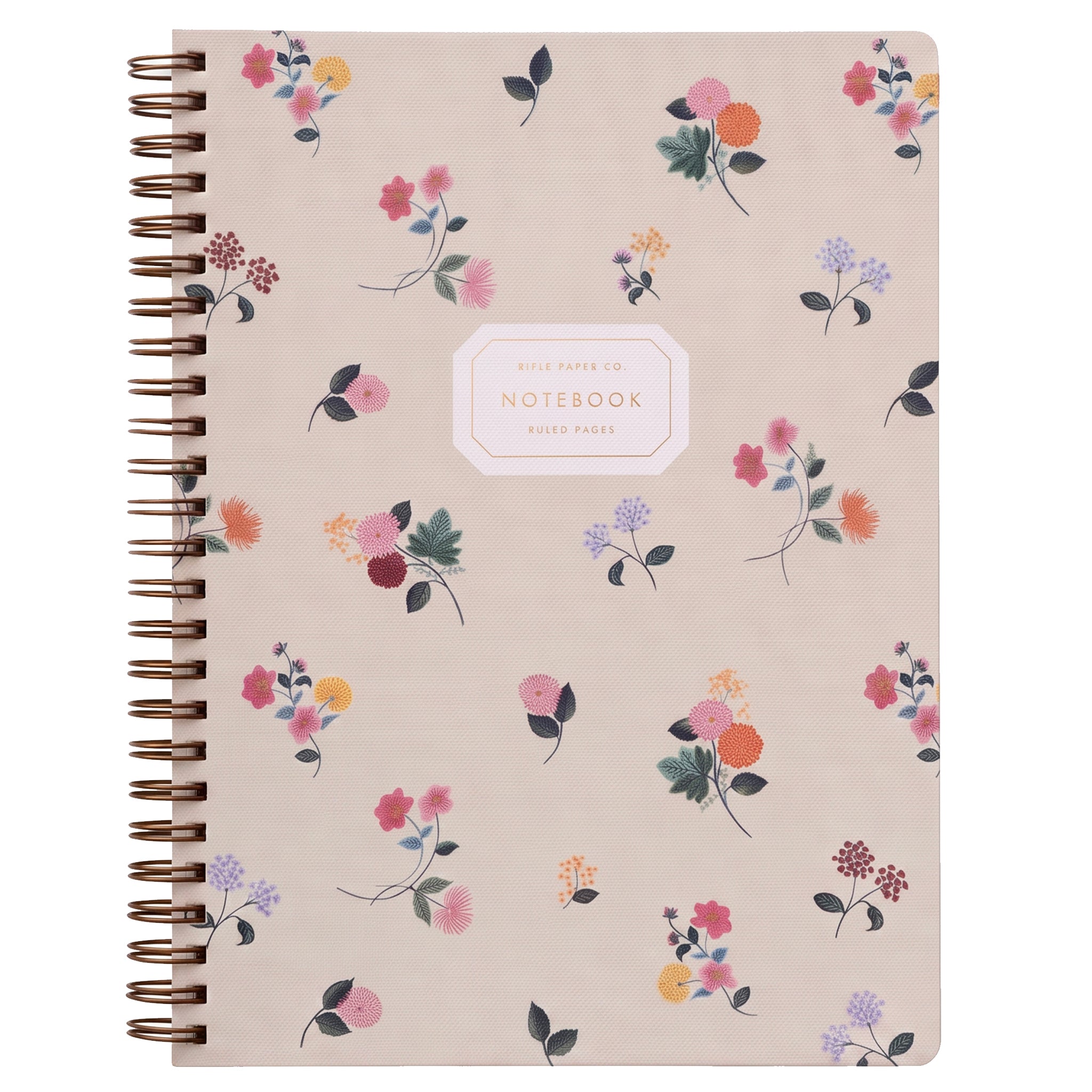 Rifle Paper Spiral Notebook - Ditsy Dahlia