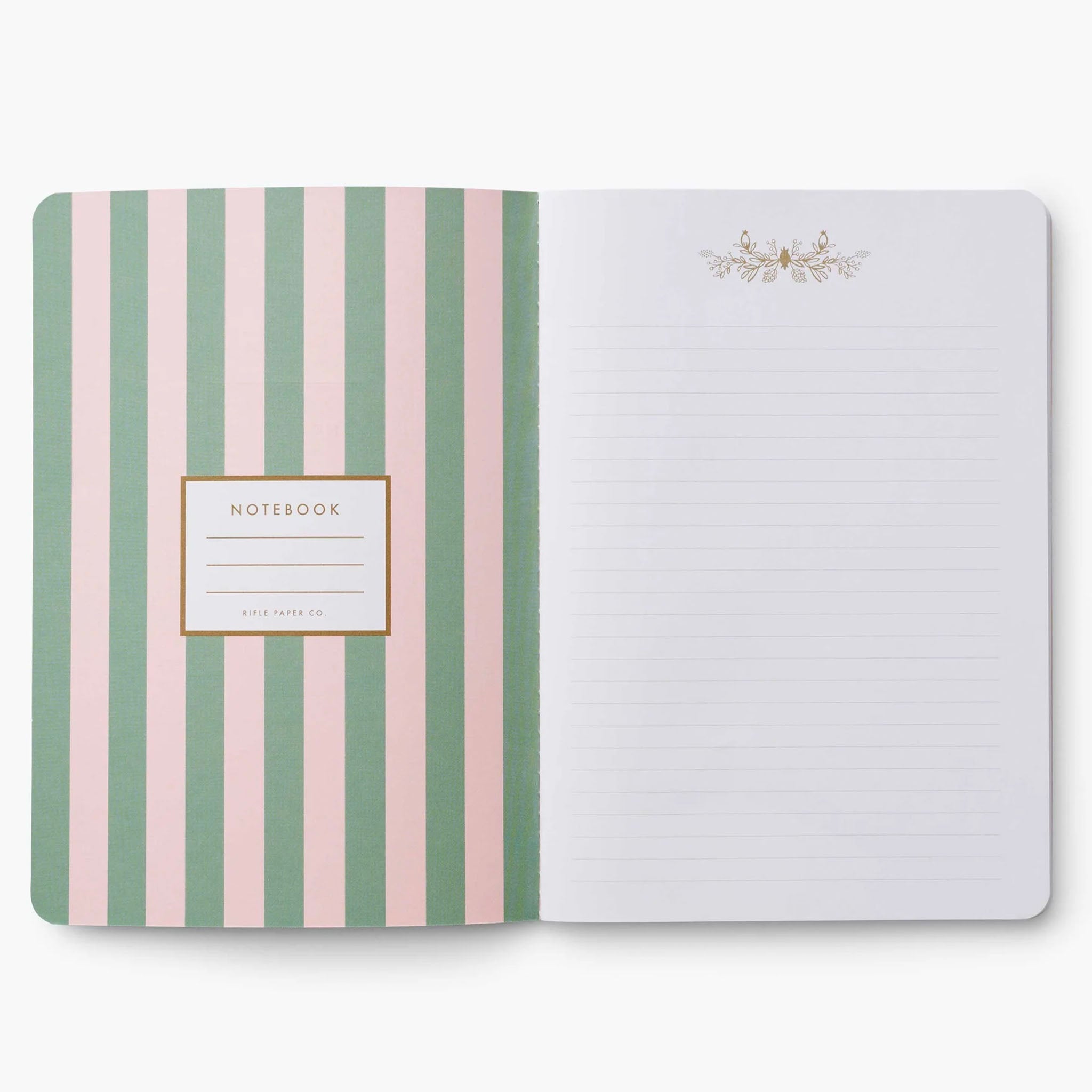Rifle Paper Stitched Notebook Set - Blossom