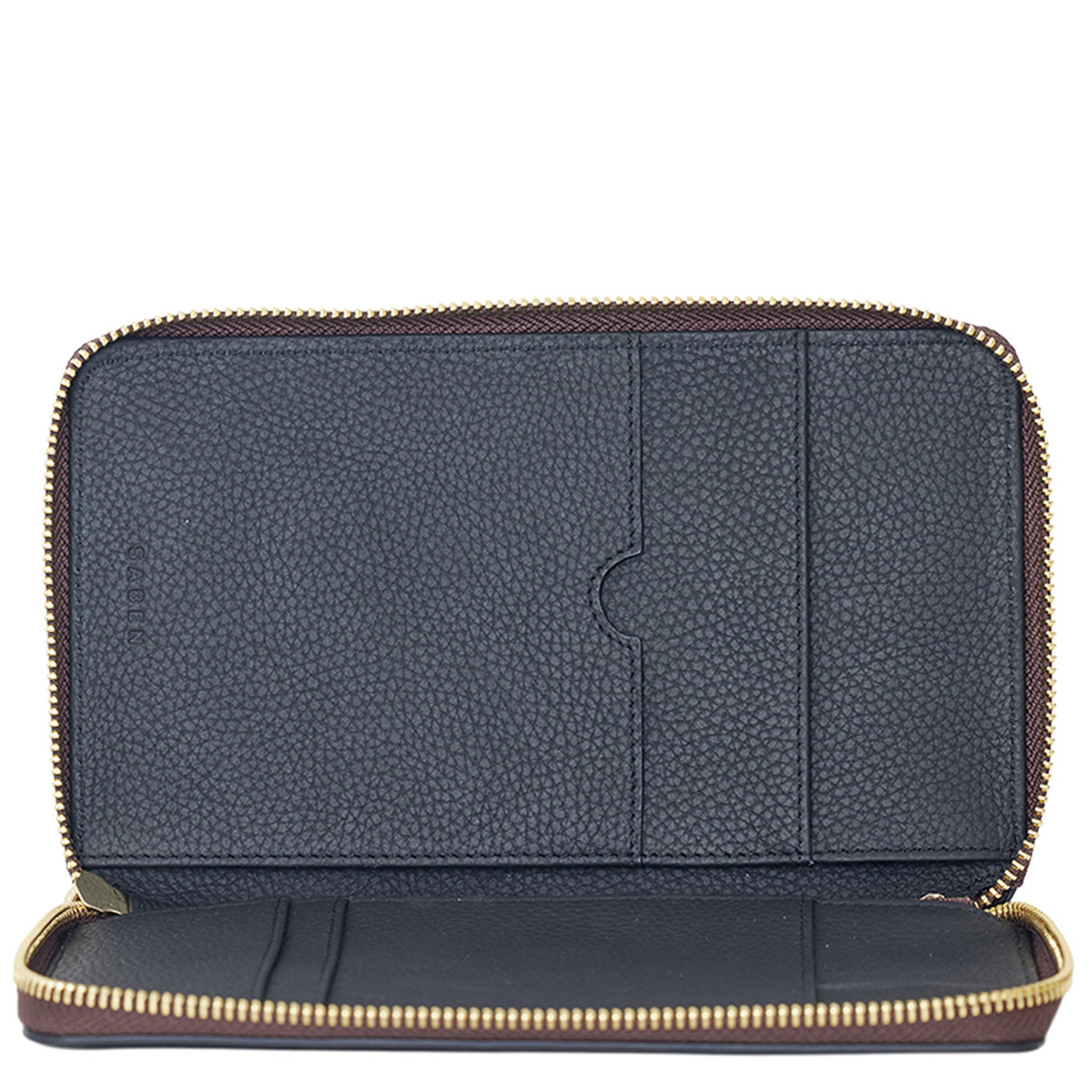 Saben Lisbon Travel Wallet - Black