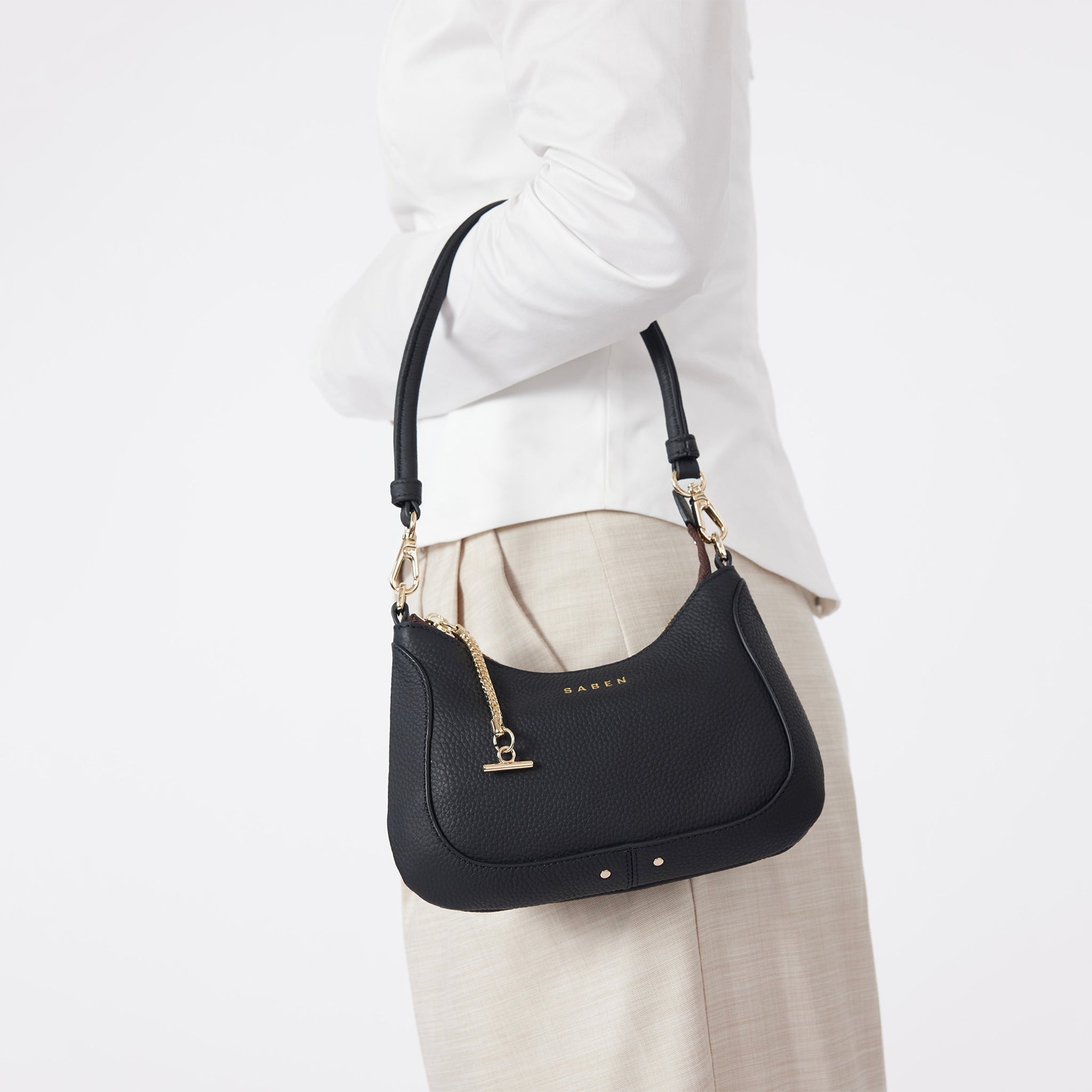 Saben Sammie Mini Bag - Black - Tea Pea Home