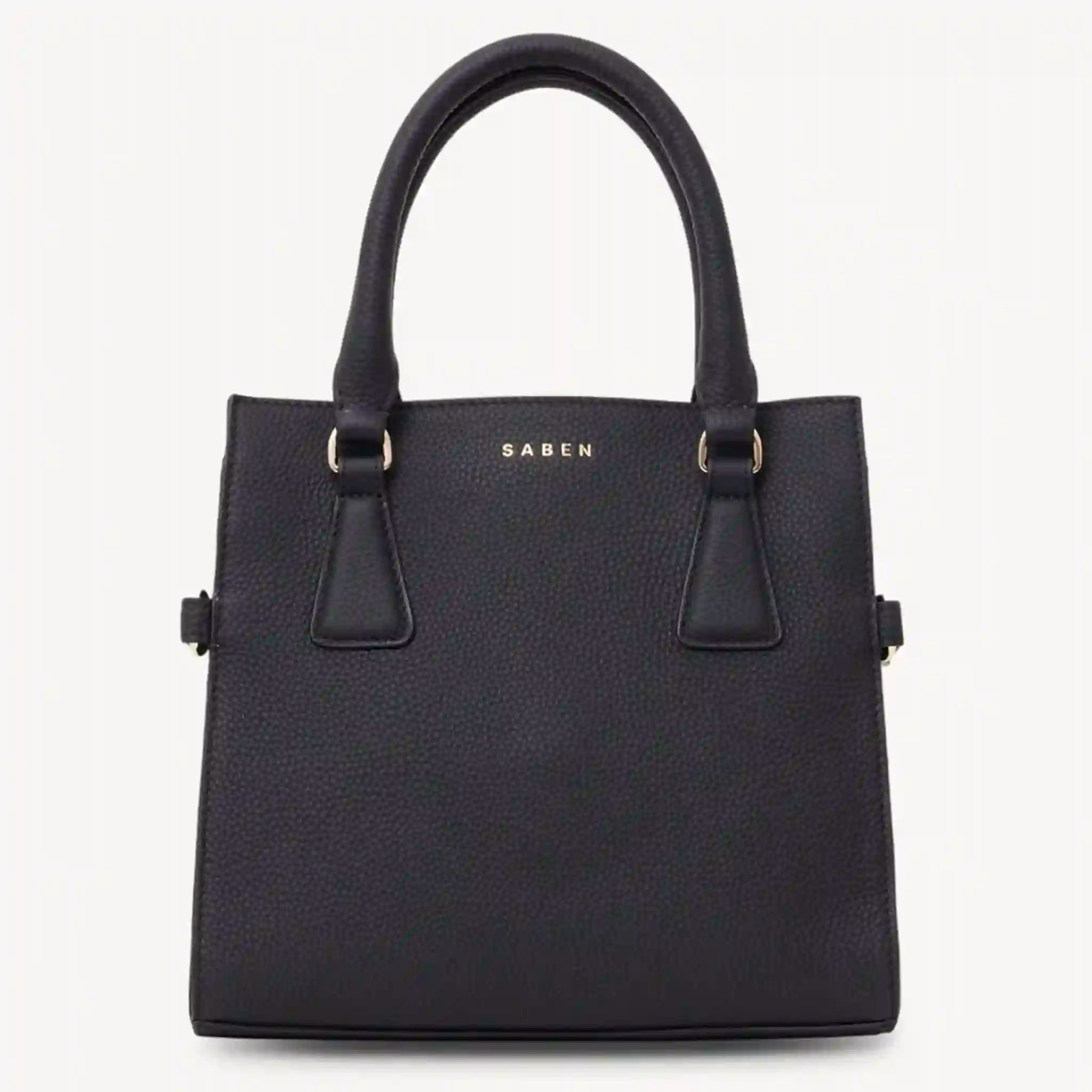 Saben Beau Crossbody Bag with Handles - Black