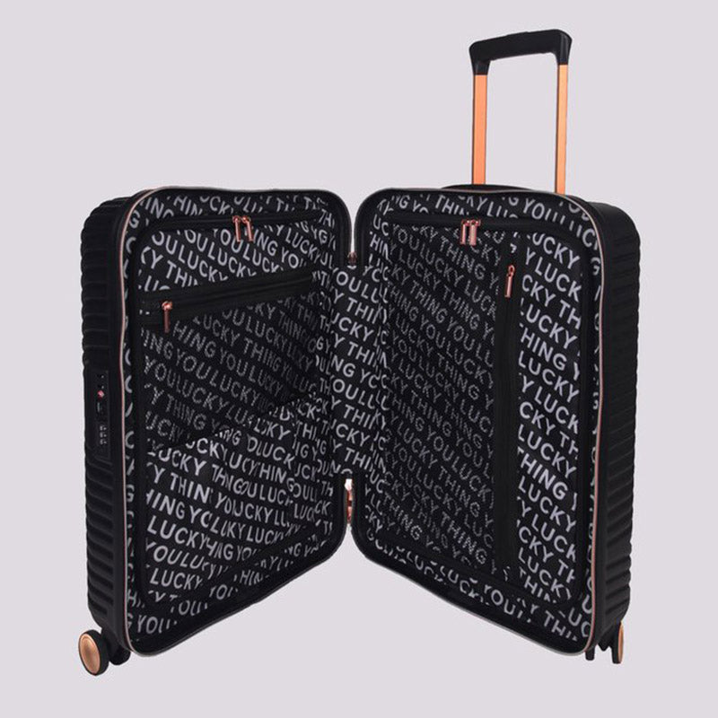 Saben Suitcase Set of Cabin, Medium & Large - Black