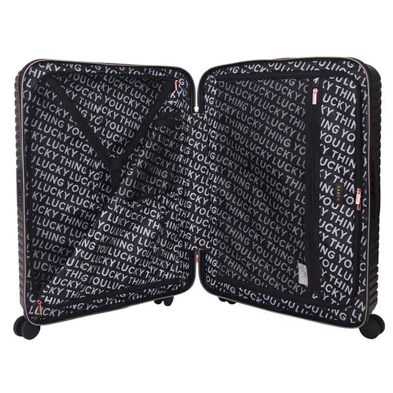 Saben Suitcase Set of Cabin, Medium & Large - Black