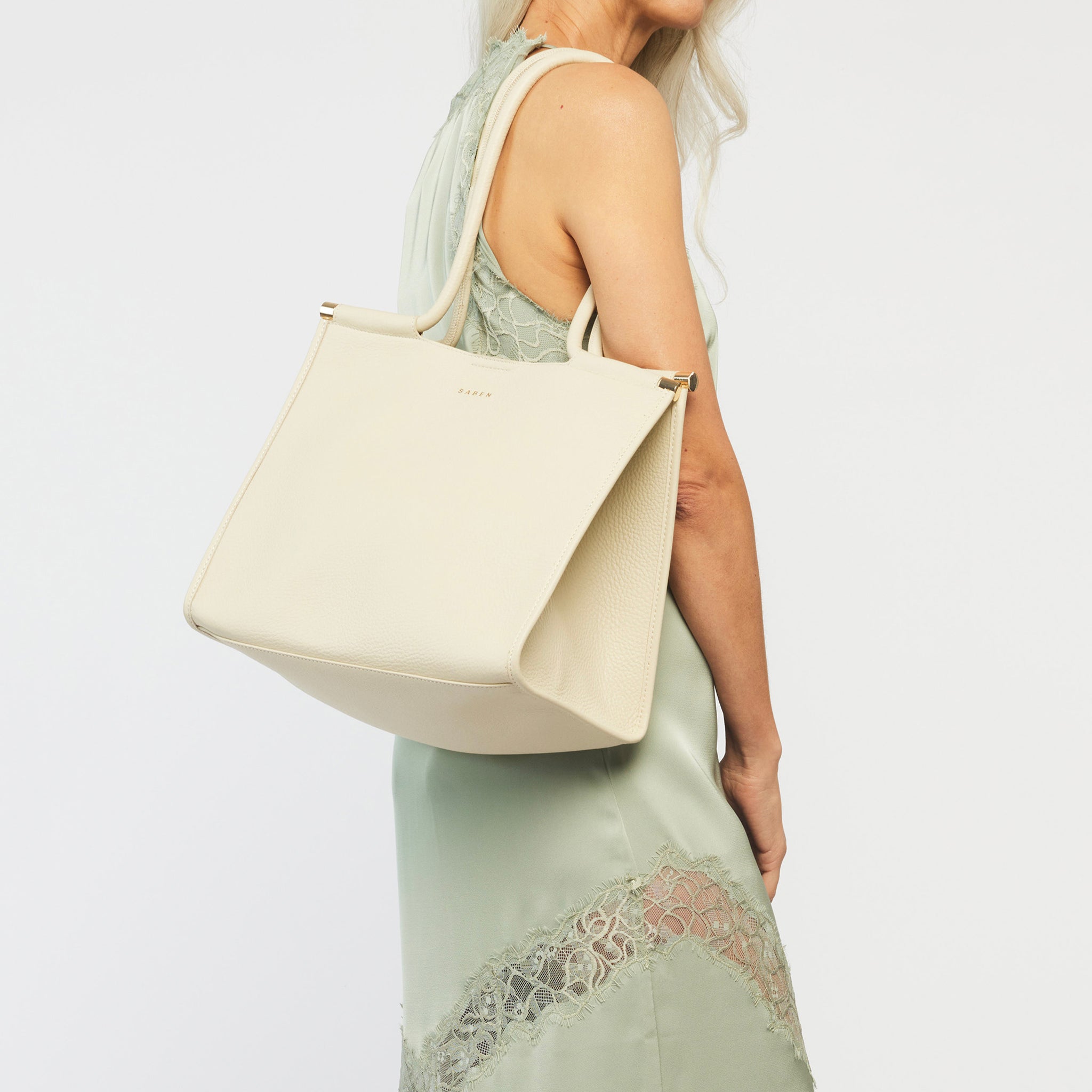 Saben Callie Tote - Sand & Bronze