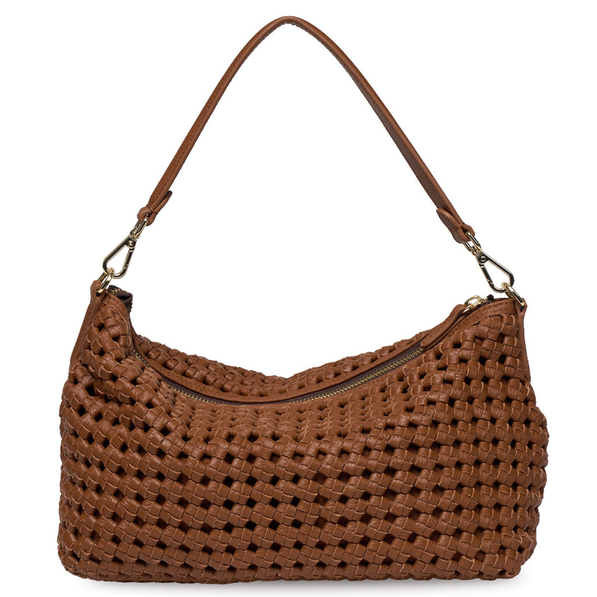 Saben Claudia Shoulder Bag - Tan Braid