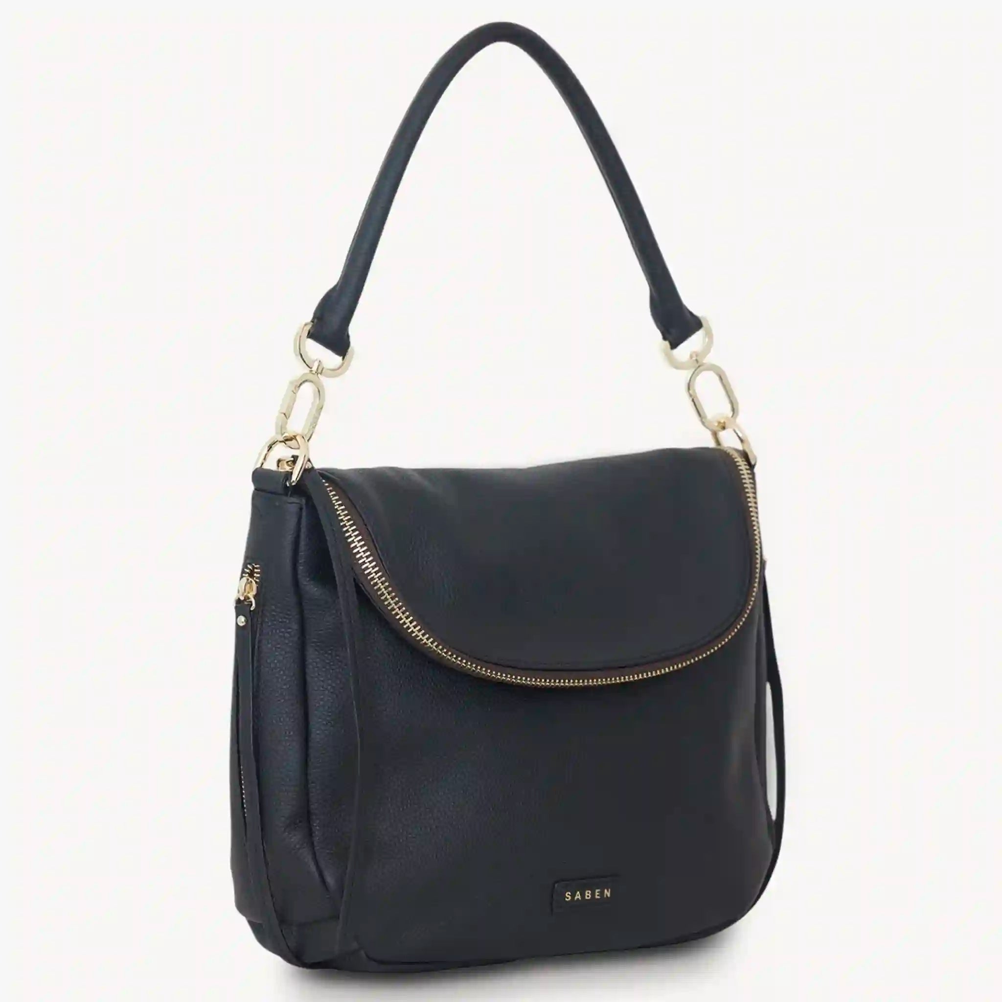 Saben Frankie Shoulder Bag - Black