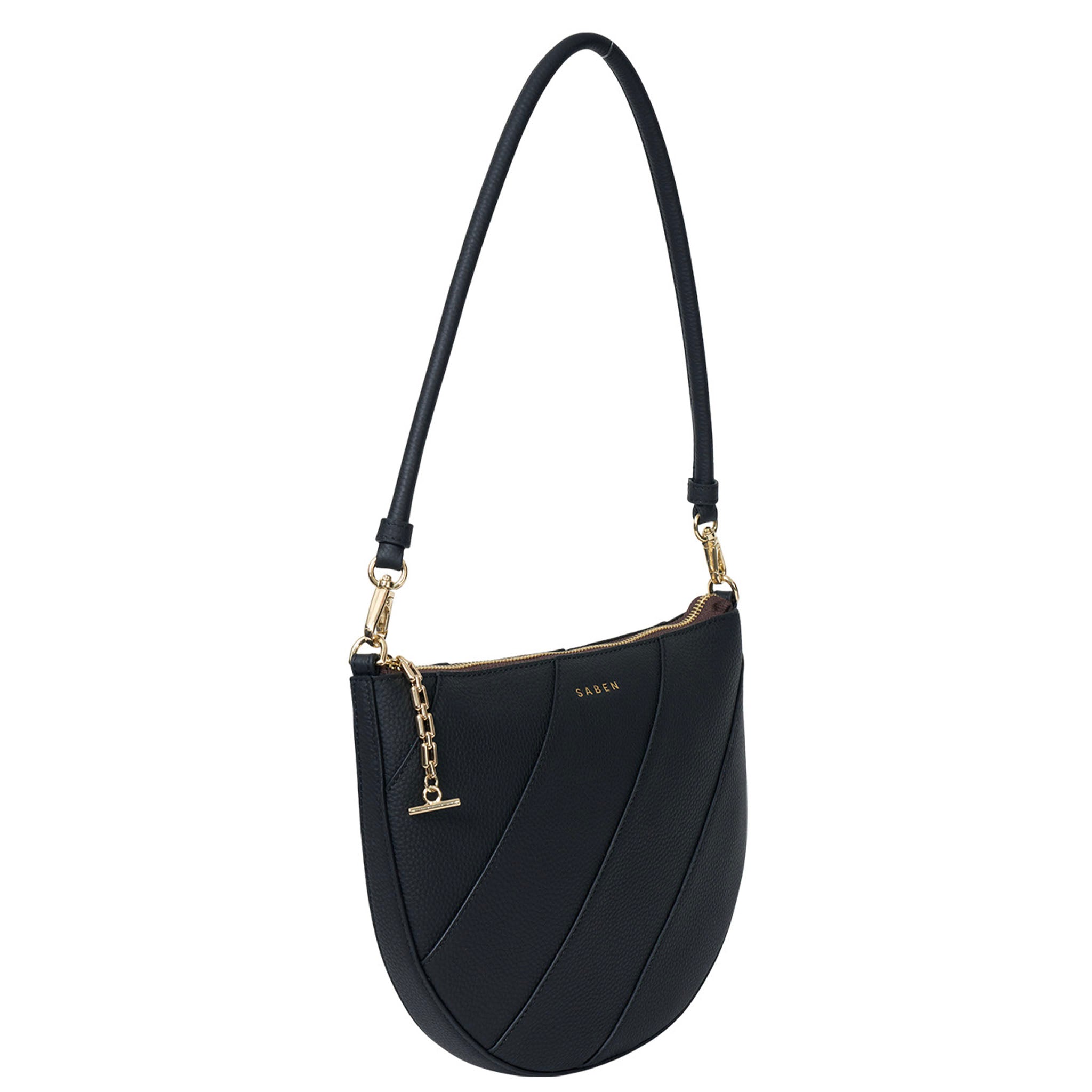Saben Gani Shoulder Bag - Black Bias