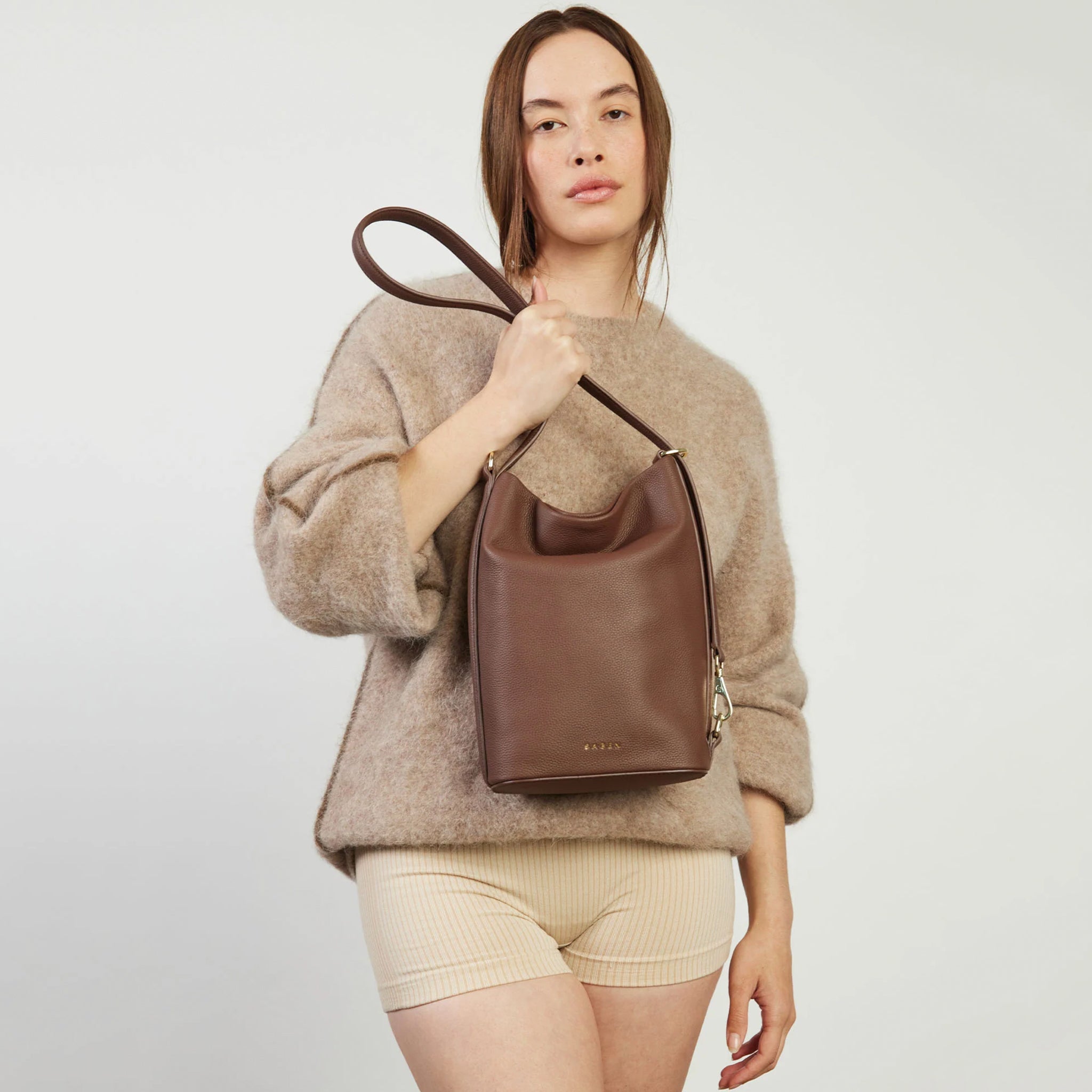 Saben Jojo Shoulder Bag - Umber