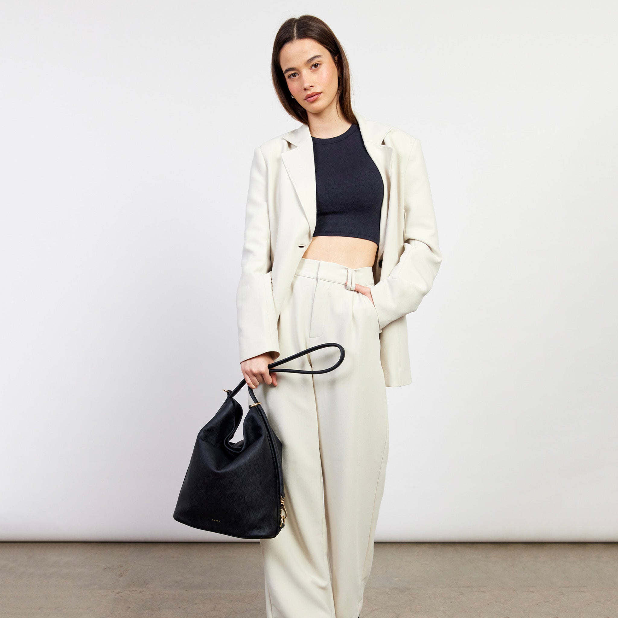 Saben June Shoulder Bag - Black