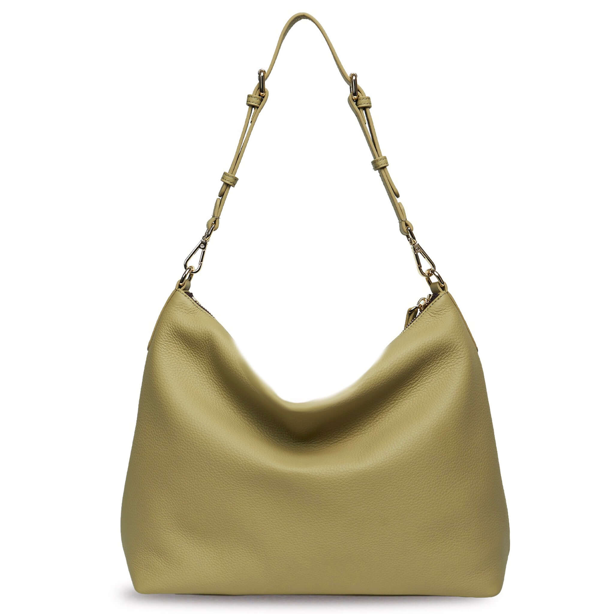 Saben Miki Shoulder Bag - Willow Luxe in soft luxe leather, perfect for everyday practical use