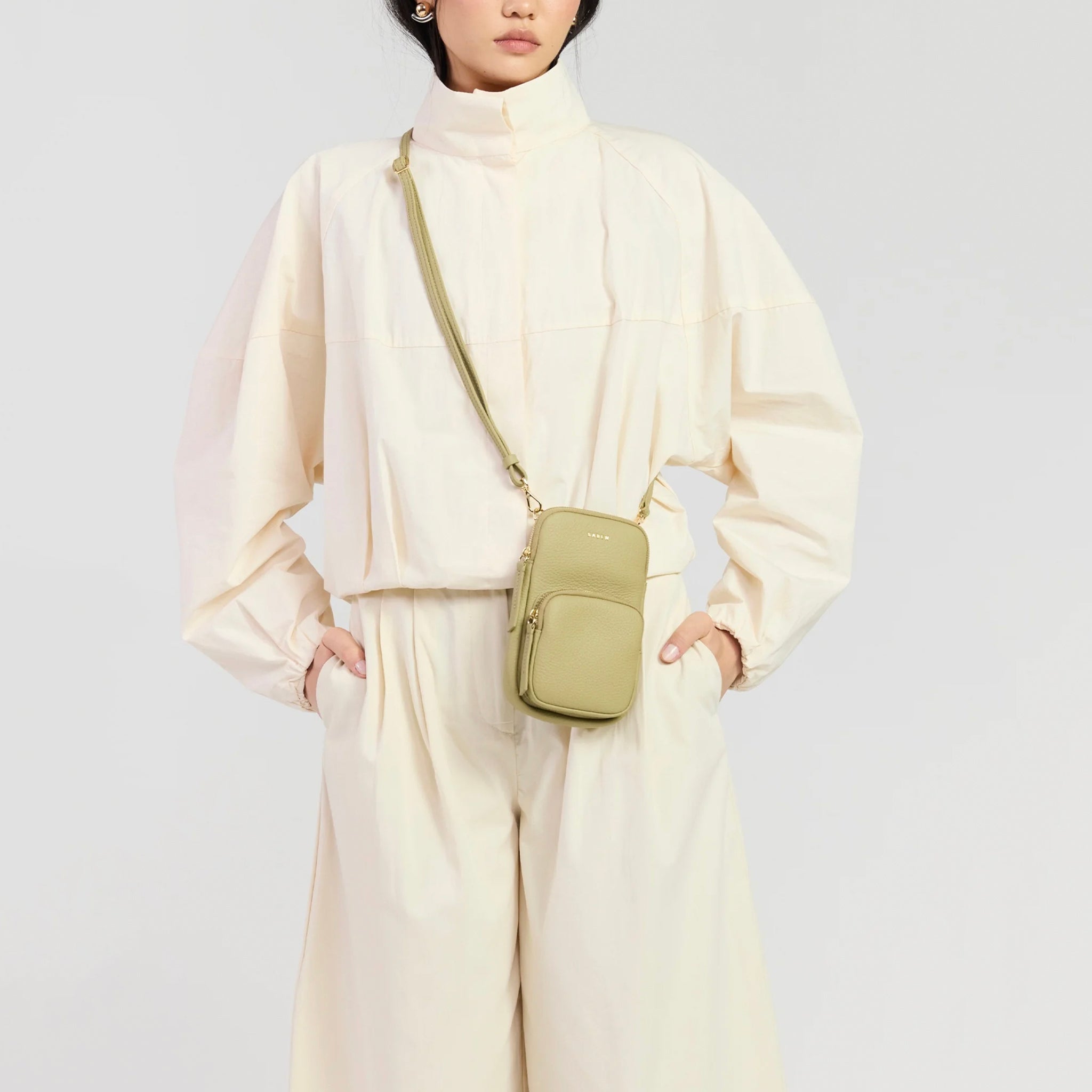 Saben Nikko Pocket Phone Sling - Willow Luxe