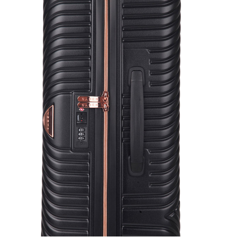 Saben Suitcase Set of Medium & Large - Black