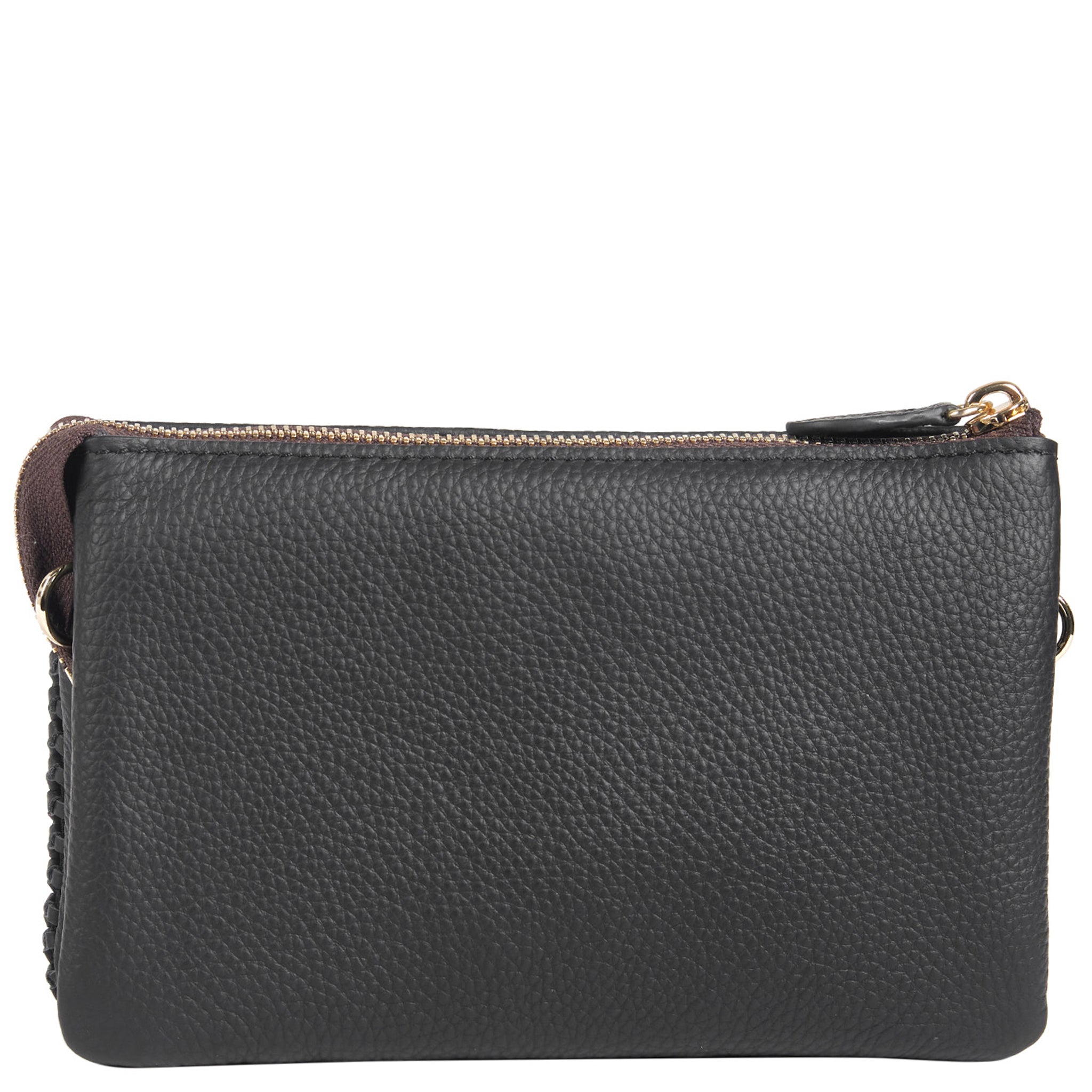Saben Tilly Crossbody Bag - Black Fine Braid