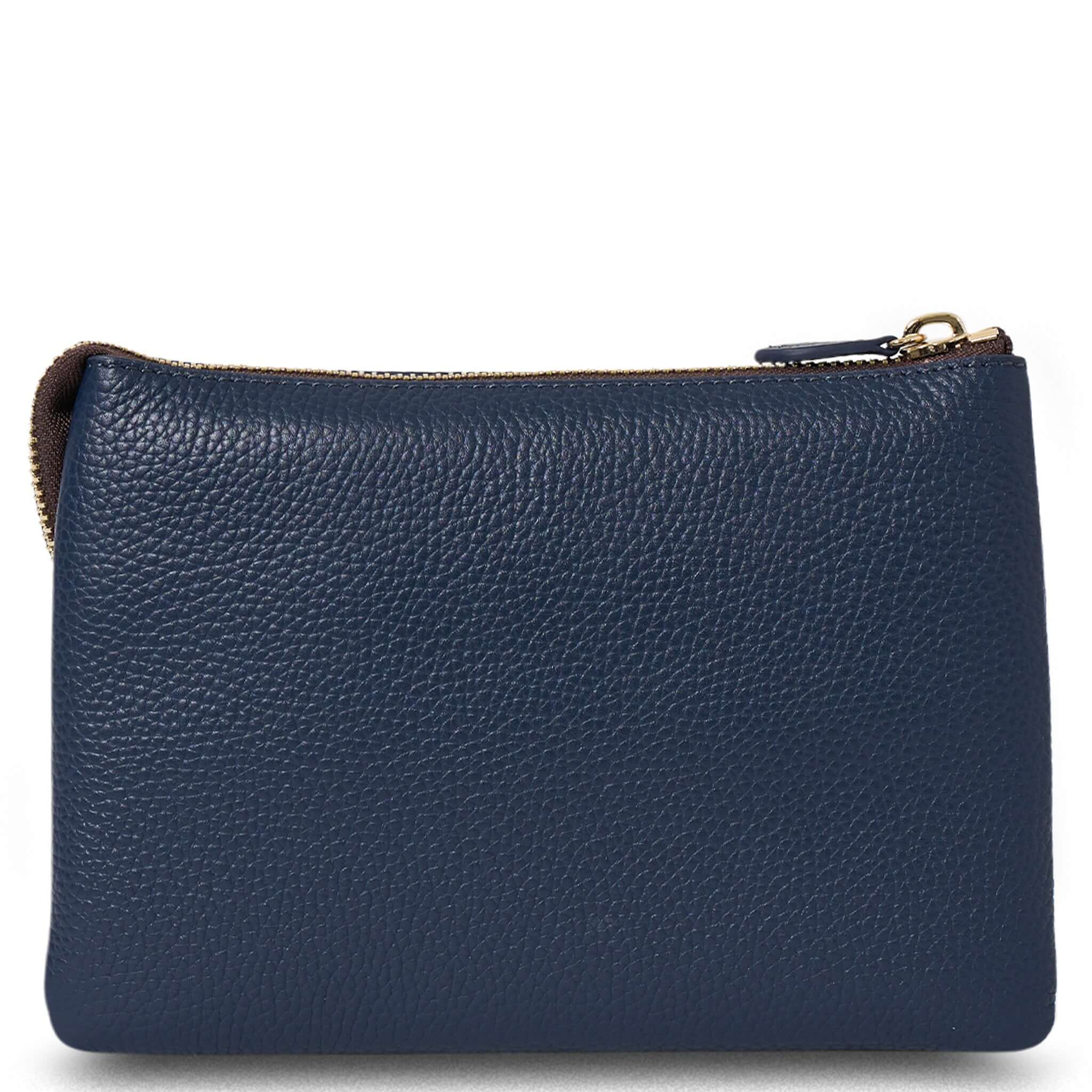 Saben Tilly's Big Sis Crossbody Bag - Ink in pebbled leather, showcasing a chic and functional design.