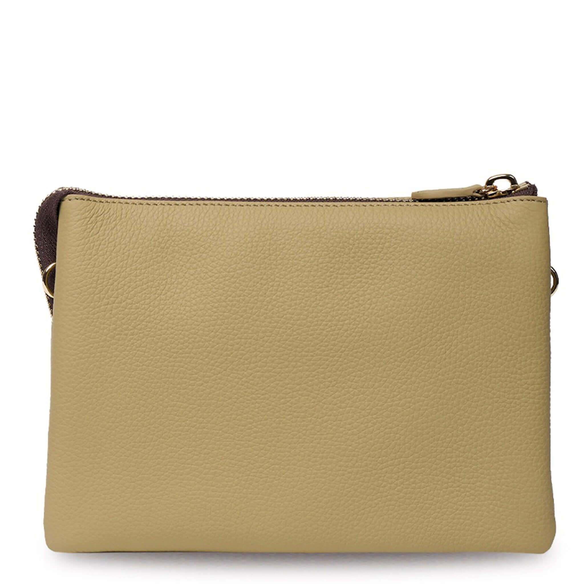 Saben Tilly's Big Sis Crossbody Bag - Willow in pebbled leather, a stylish and versatile accessory for any occasion.