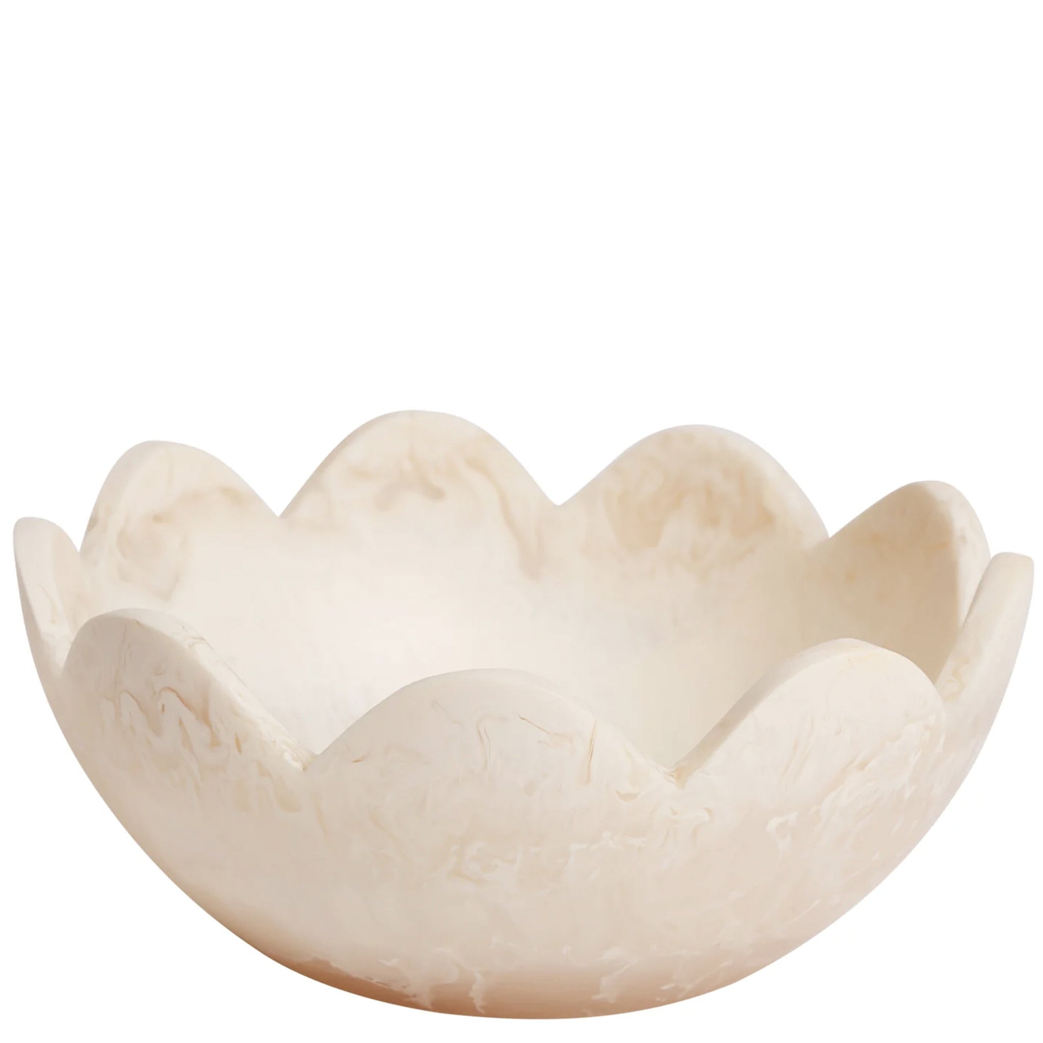 Sage x Clare Petal Resin Serving Bowl