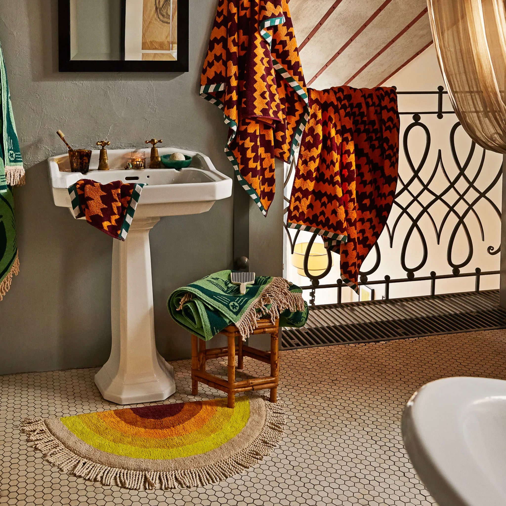 Sage x Clare Arlette Face Cloth - Kent