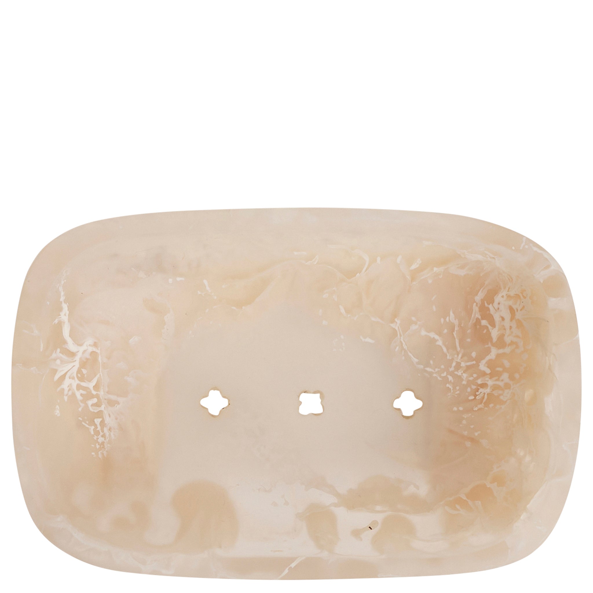 Sage x Clare Resin Daja Soap Dish - Vanilla