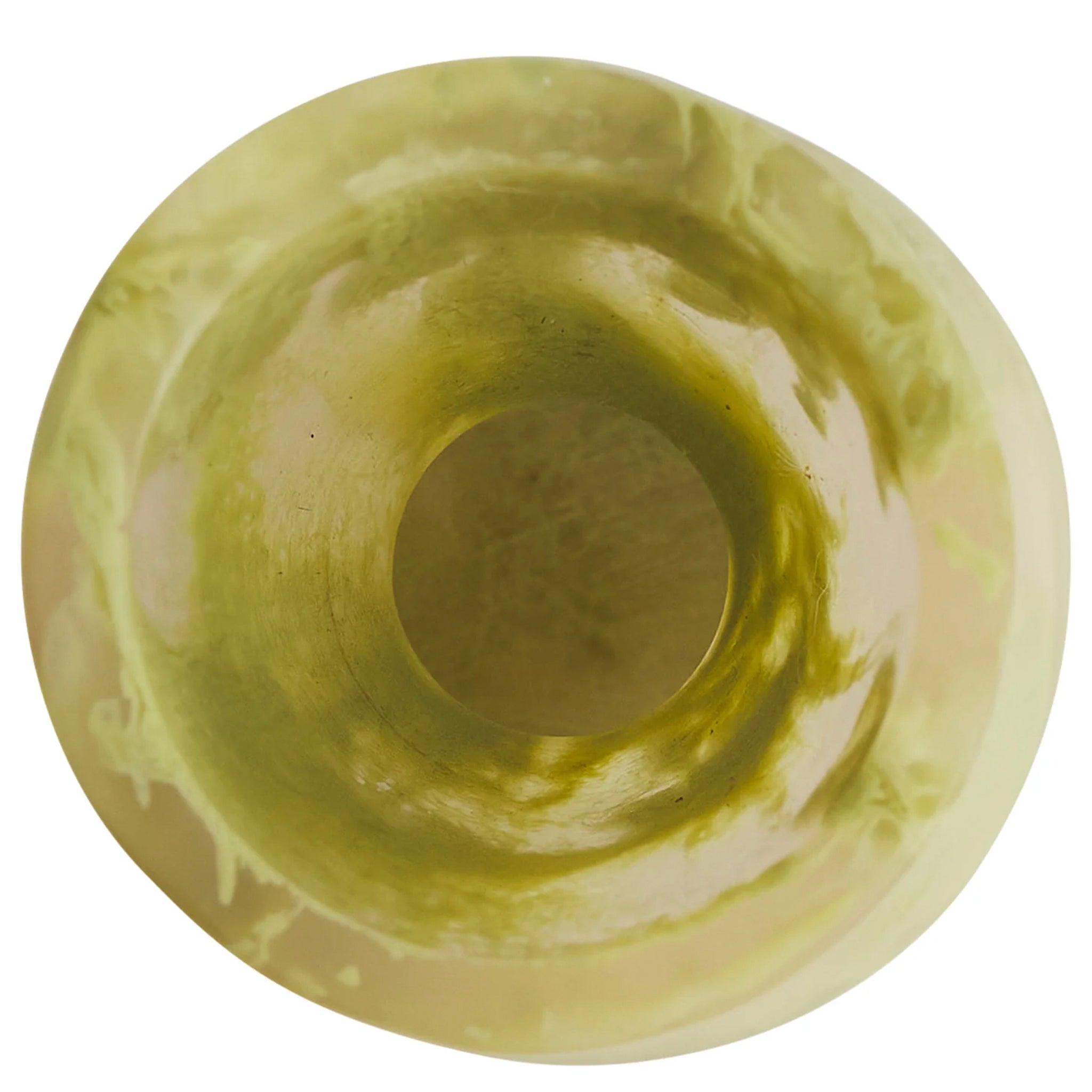 Sage x Clare Resin Elessi Vase - Pistachio
