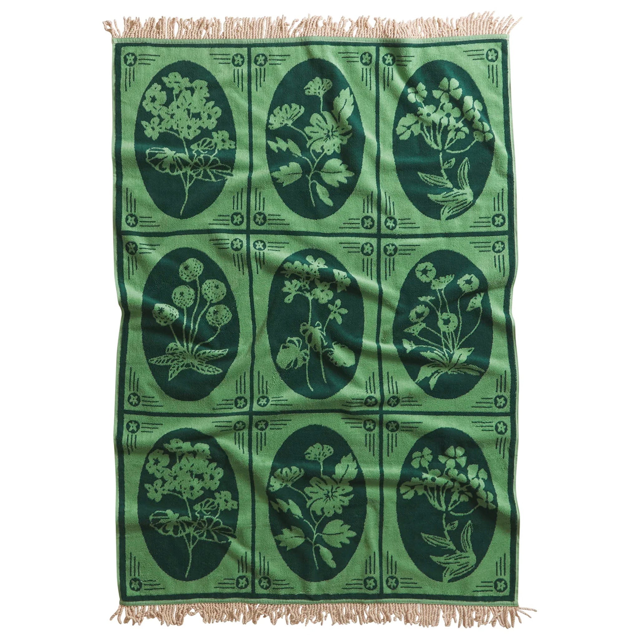 Sage x Clare Gigi Bath Sheet - Emerald