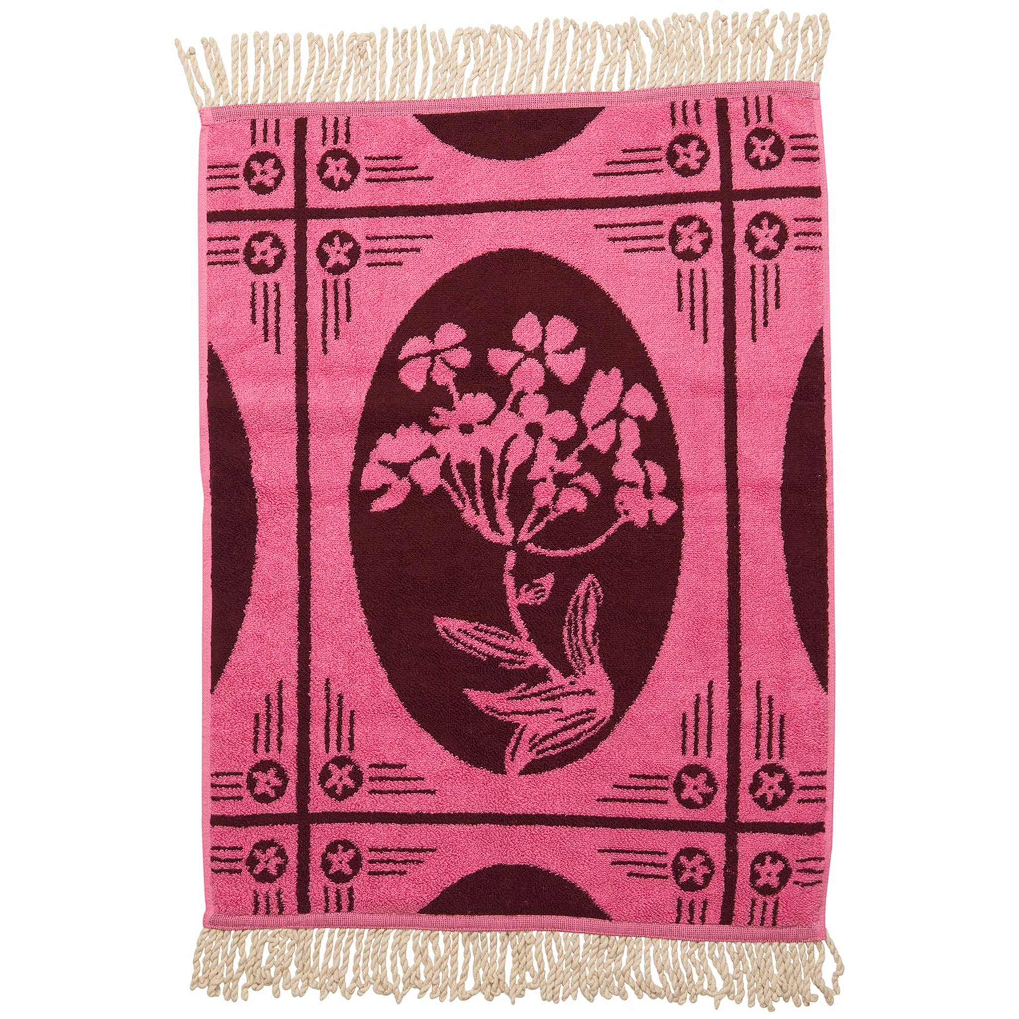 Sage x Clare Gigi Hand Towel - Cosmo Pink