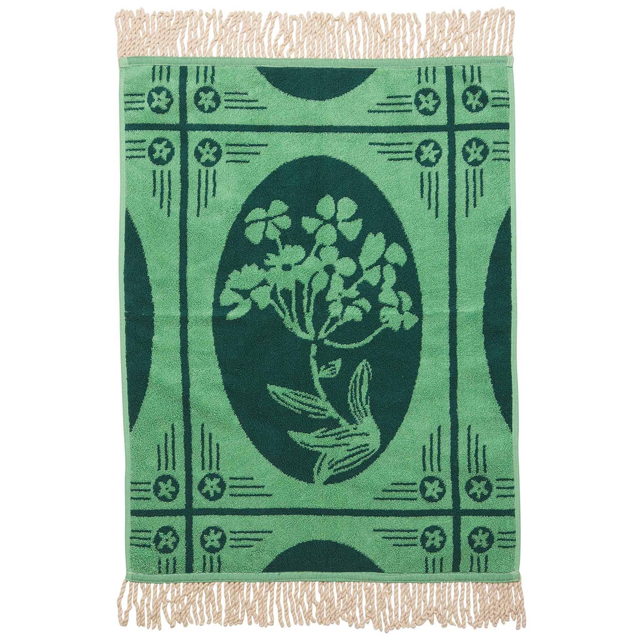 Sage x Clare Gigi Hand Towel - Emerald