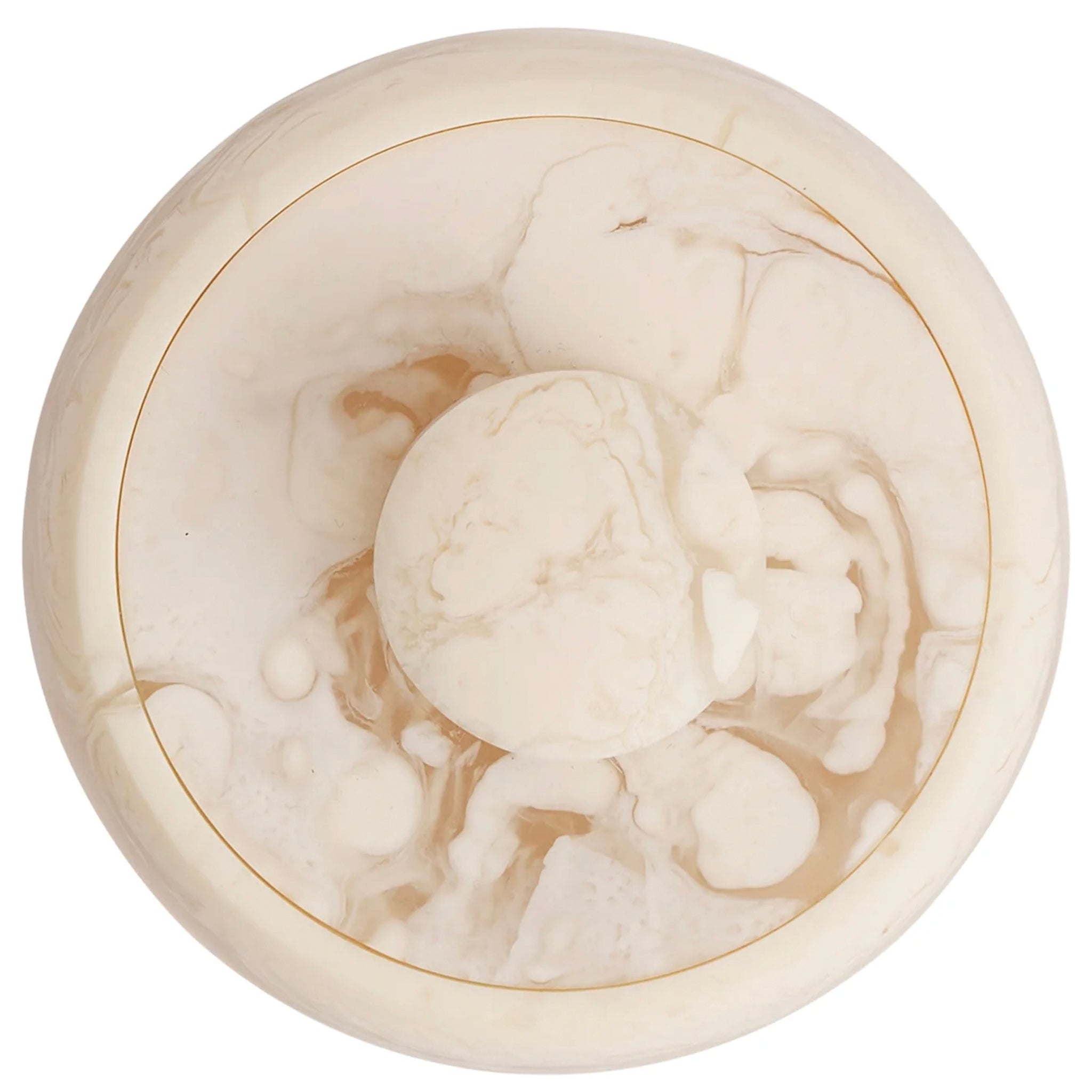 Sage x Clare Resin Halleck Canister - Vanilla