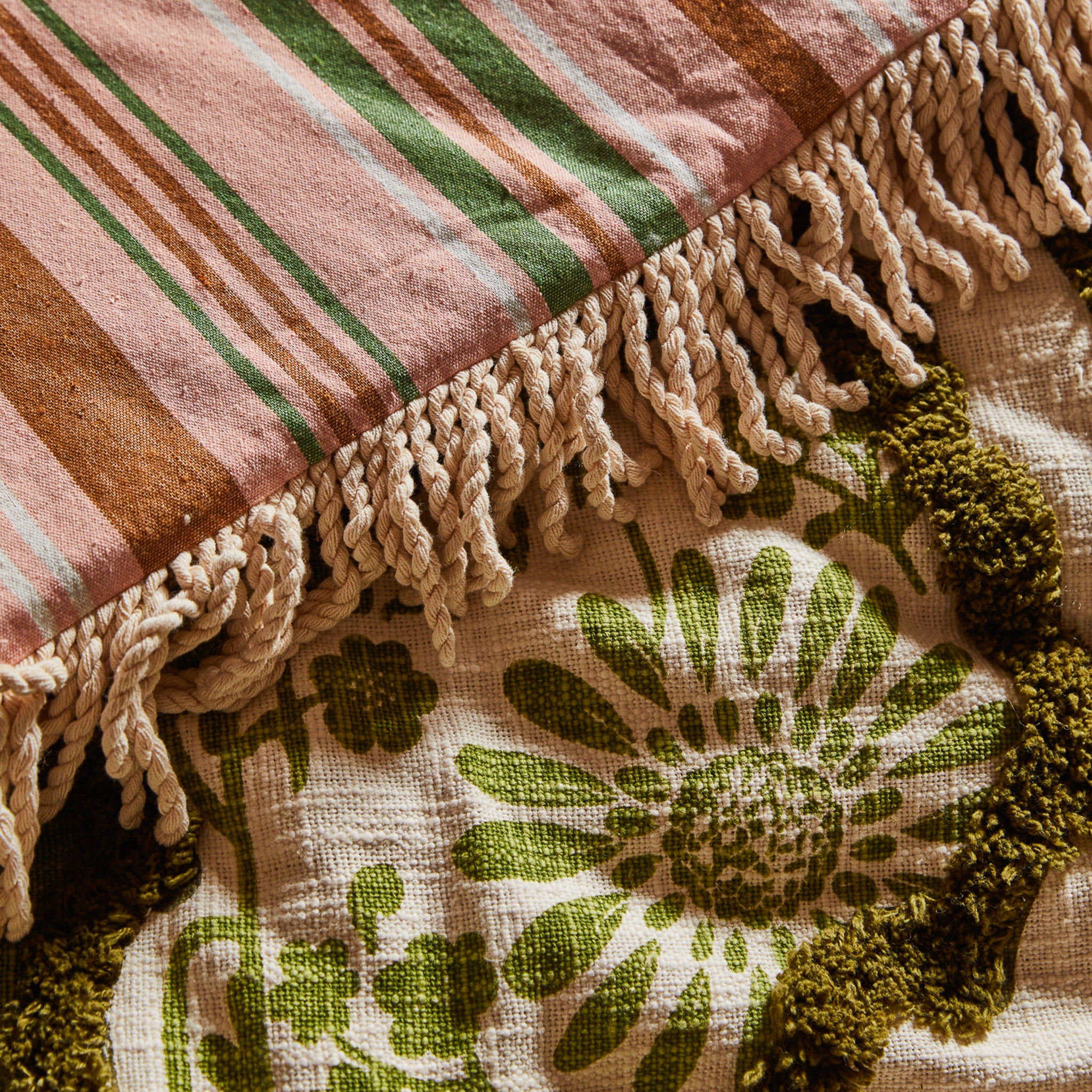 Sage x Clare Lata Tufted Blanket