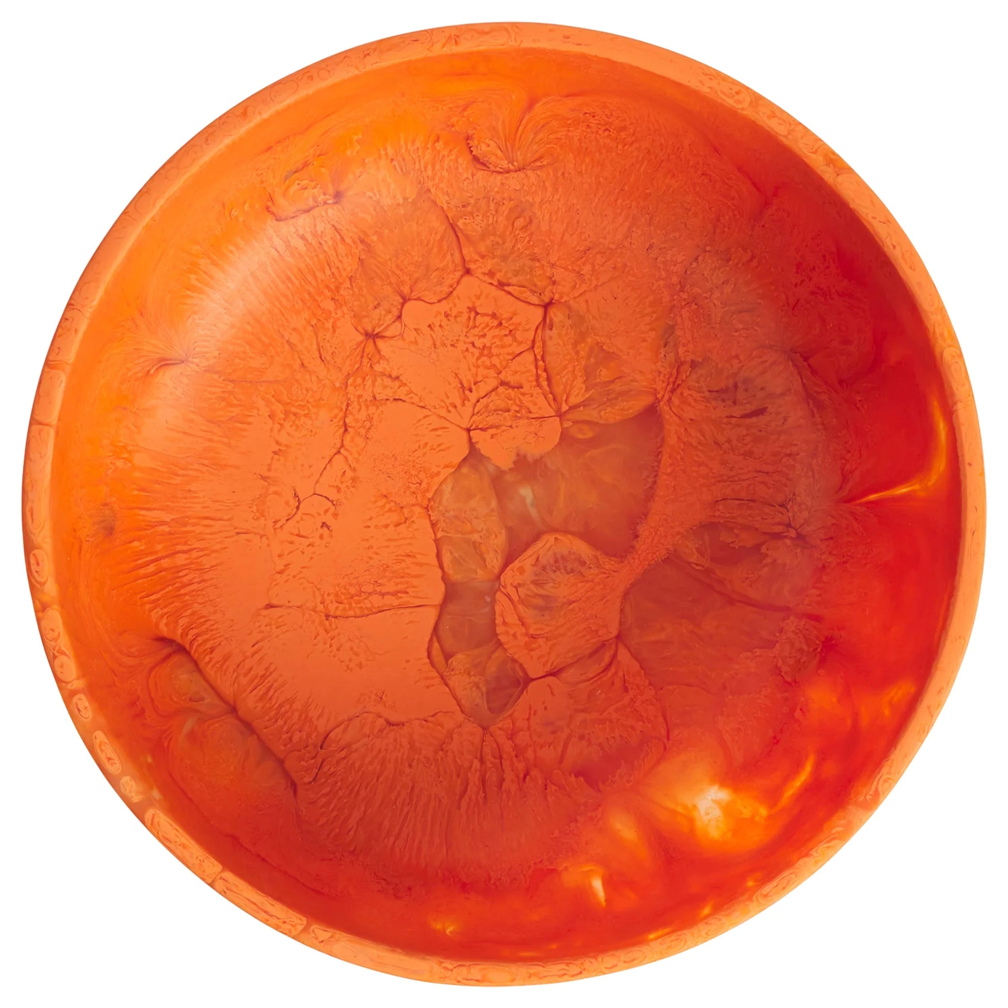 Sage x Clare Resin Mazzini Bowl - Persimmon