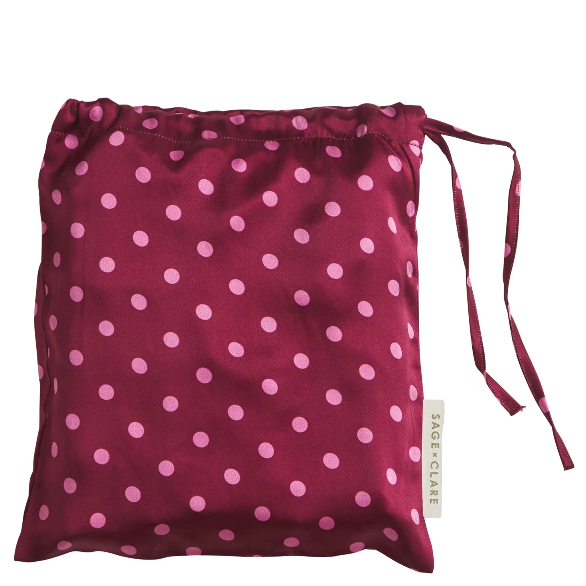 Sage x Clare Paige Silk Pillowslip - Mahogany